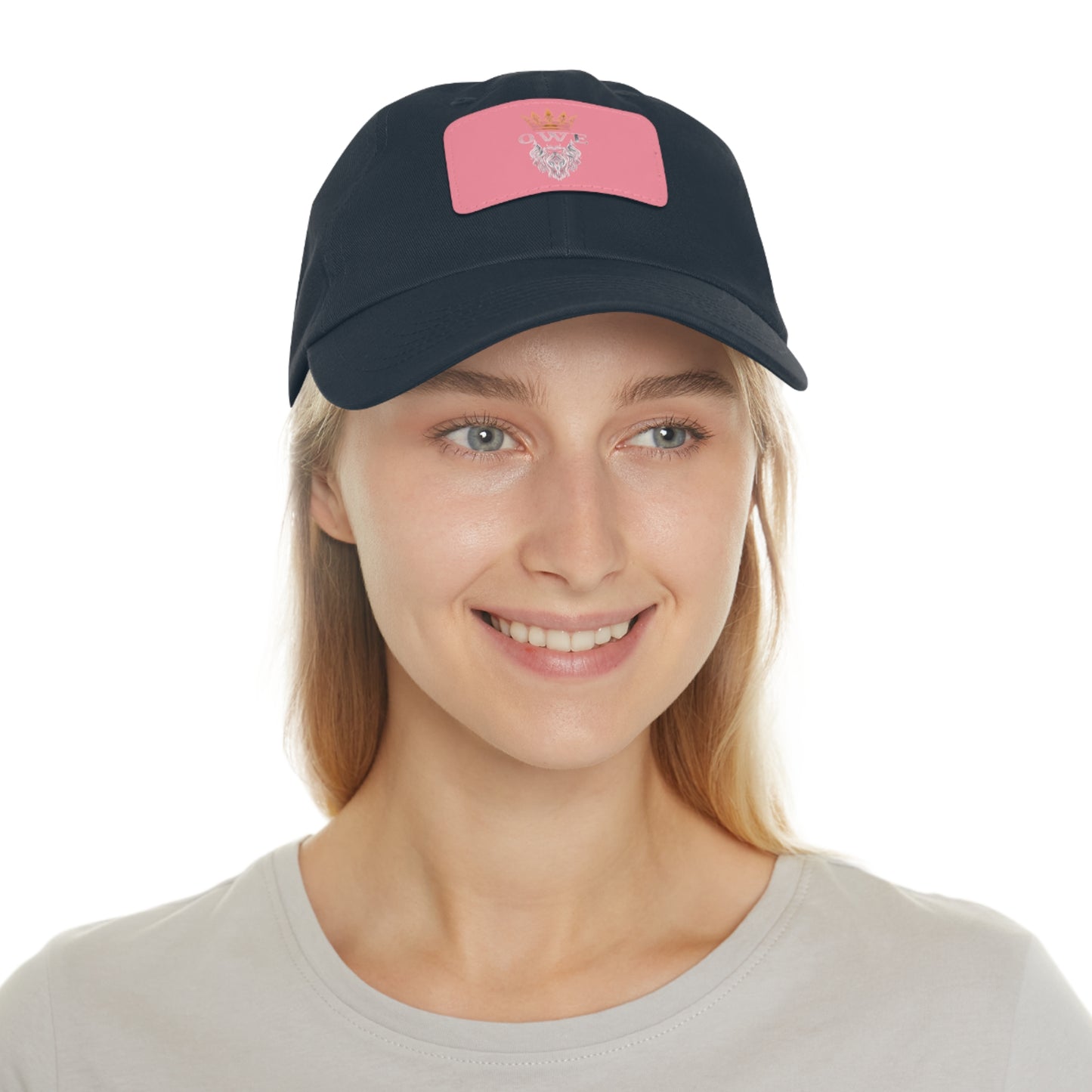 O*W*E* - Dad Hat with Leather Patch (Rectangle)