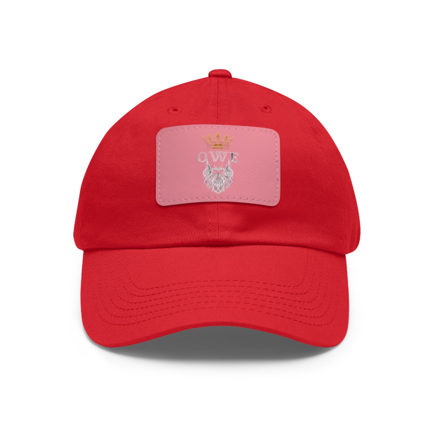 O*W*E* - Dad Hat with Leather Patch (Rectangle)