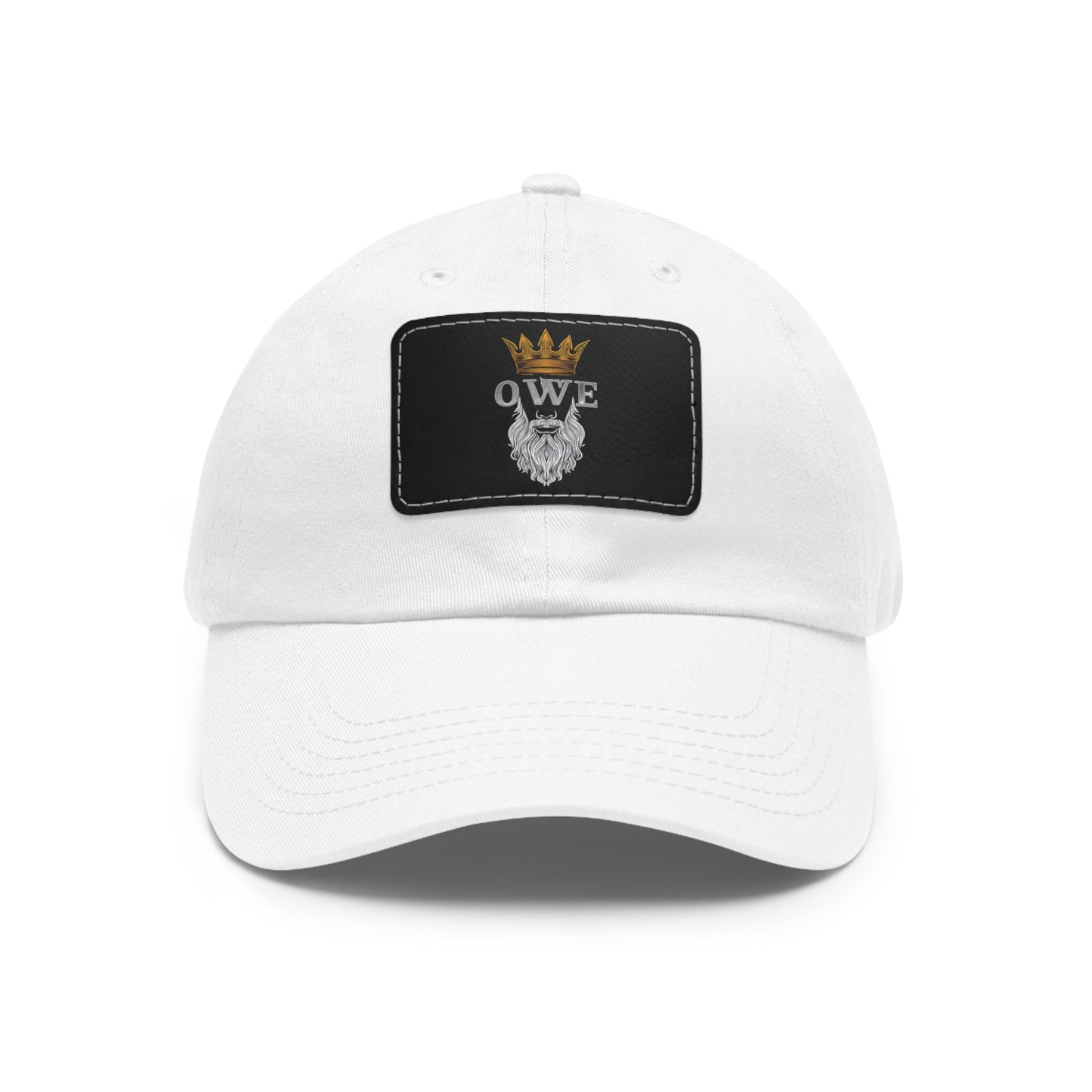 O*W*E* - Dad Hat with Leather Patch (Rectangle)