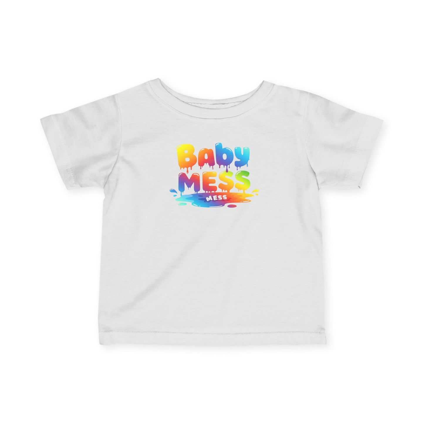 Baby Mess Infant Tee – Tiny Style, Big Personality