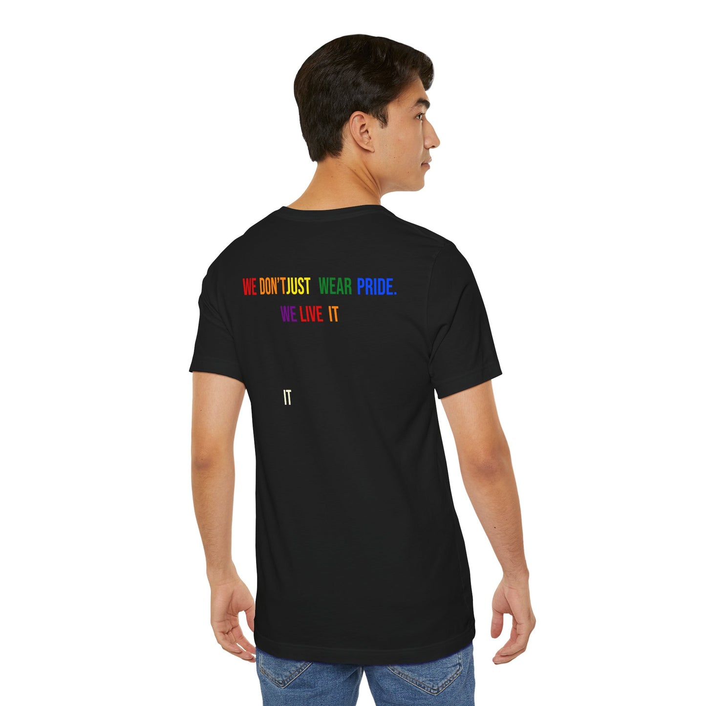 Pride Statement Tee - Unisex Short Sleeve T-Shirt, LGBTQ+ Apparel, Pride Month Clothing, Casual Wear, Everyday Comfort