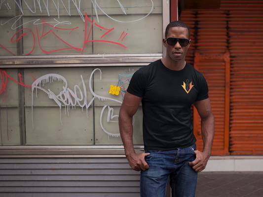 O.W.E. Signature Flame Tee – Glow Up & Grind Edition