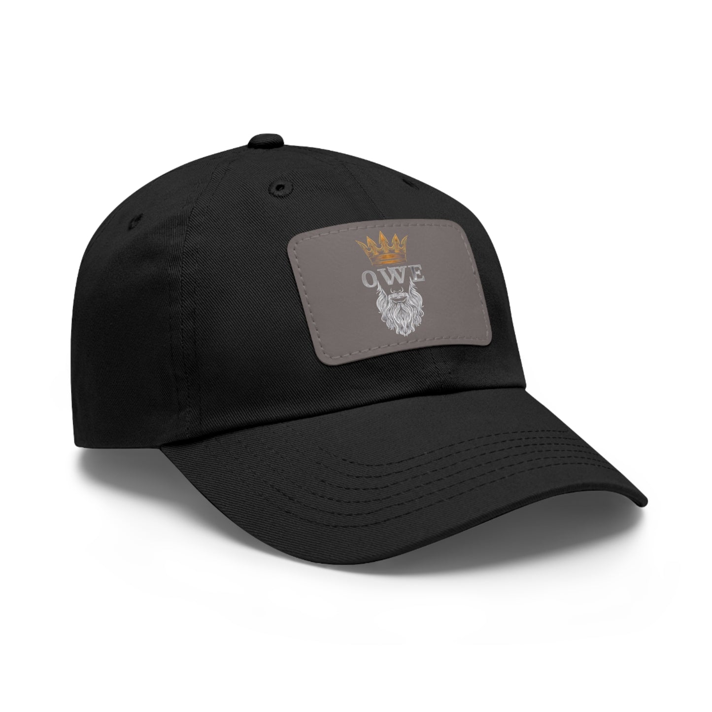 O*W*E* - Dad Hat with Leather Patch (Rectangle)