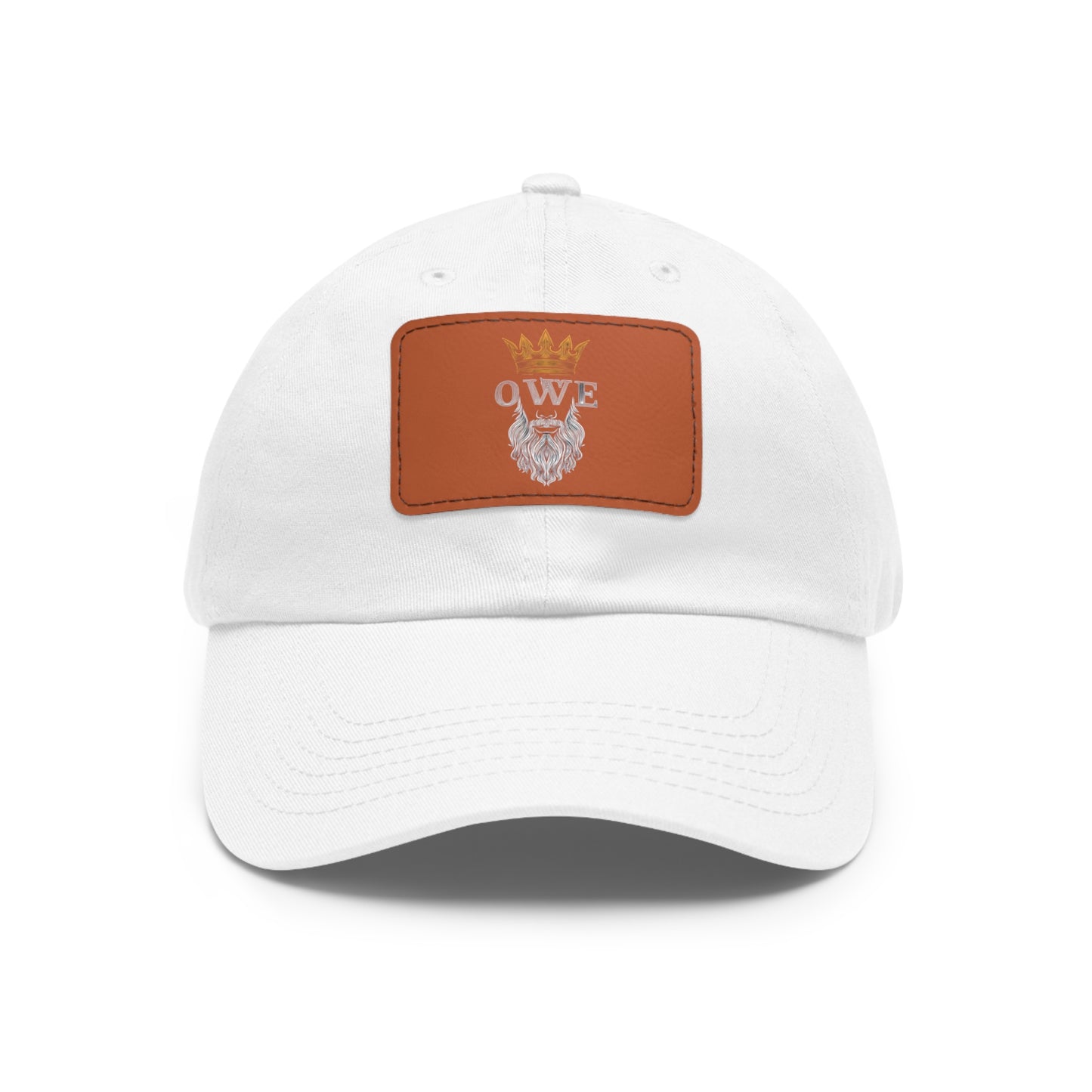 O*W*E* - Dad Hat with Leather Patch (Rectangle)