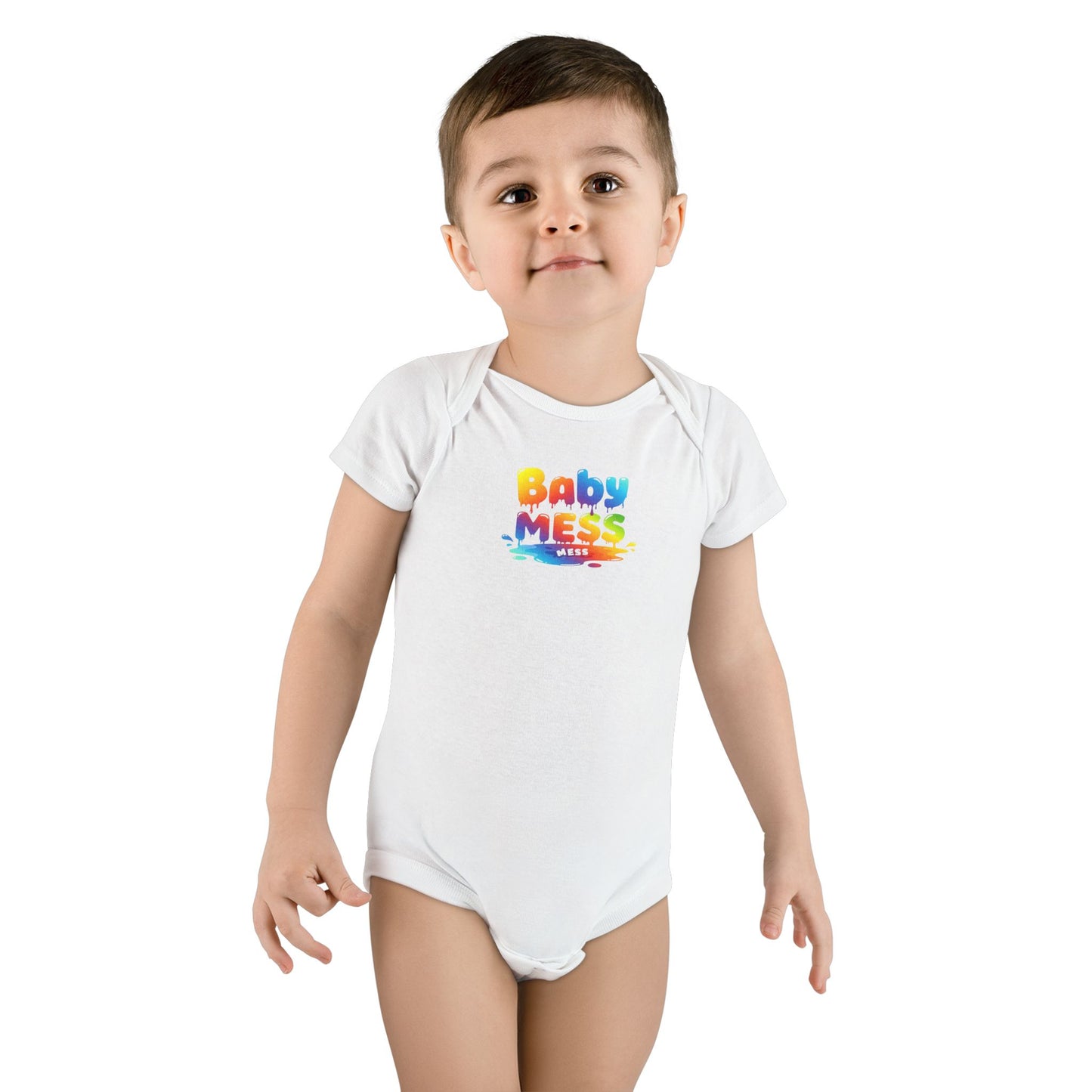 Baby Mess Organic Bodysuit – Soft on Skin, Big on Personality