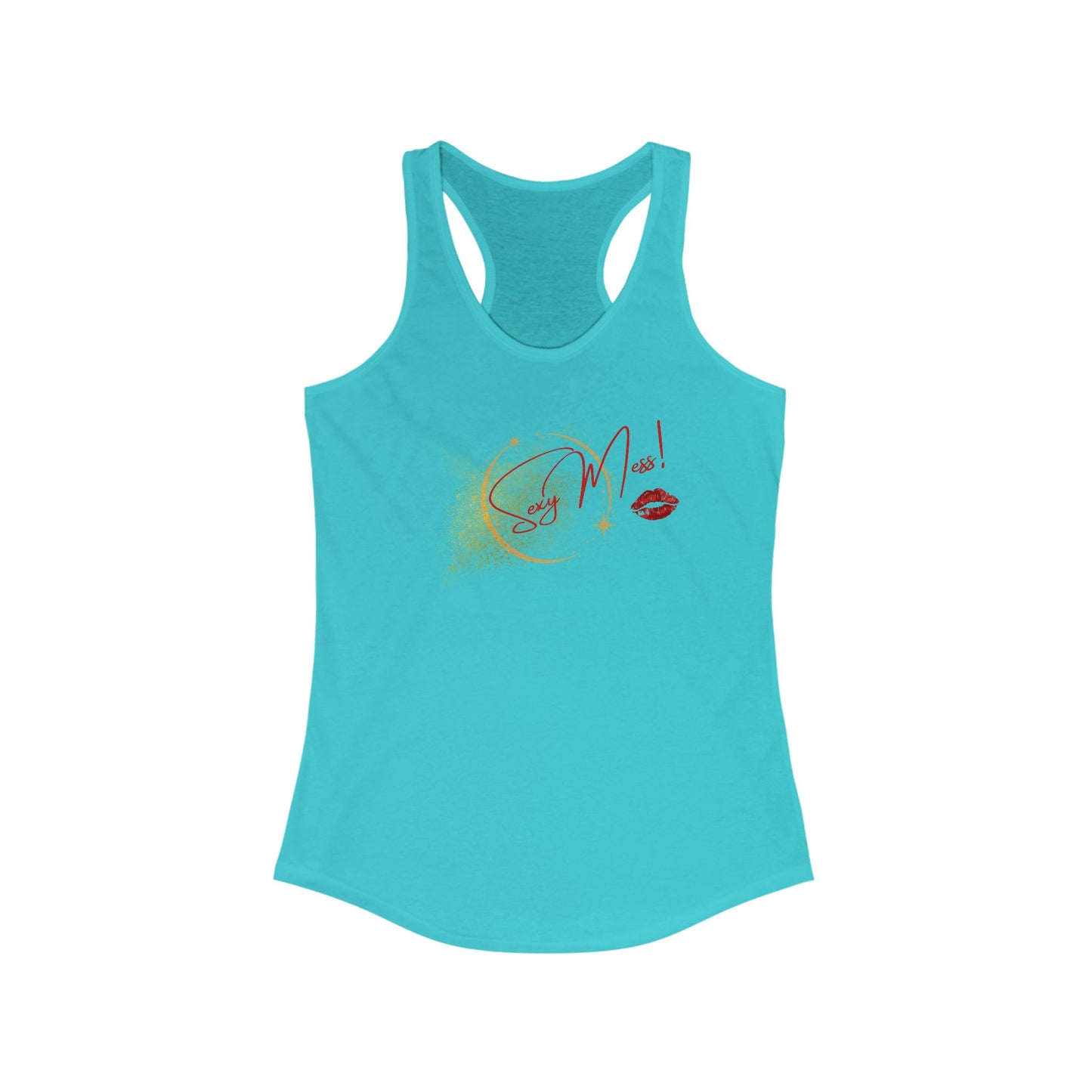 Sexy Mess Racerback Tank – Effortless Style with Attitude