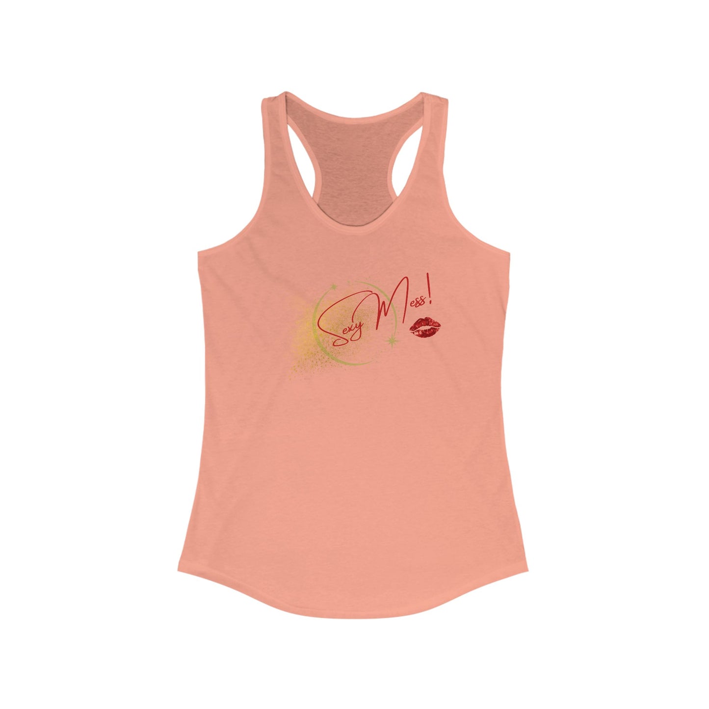 Sexy Mess Racerback Tank – Effortless Style with Attitude