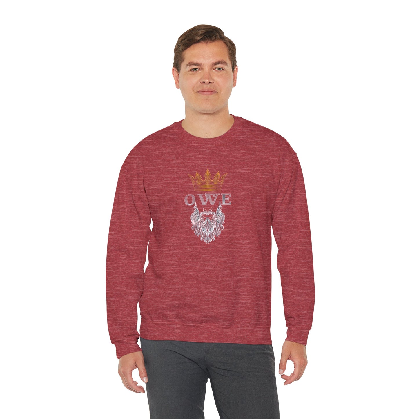 OWE Heavy Blend Crewneck – Built for Comfort. Backed by Grind.*