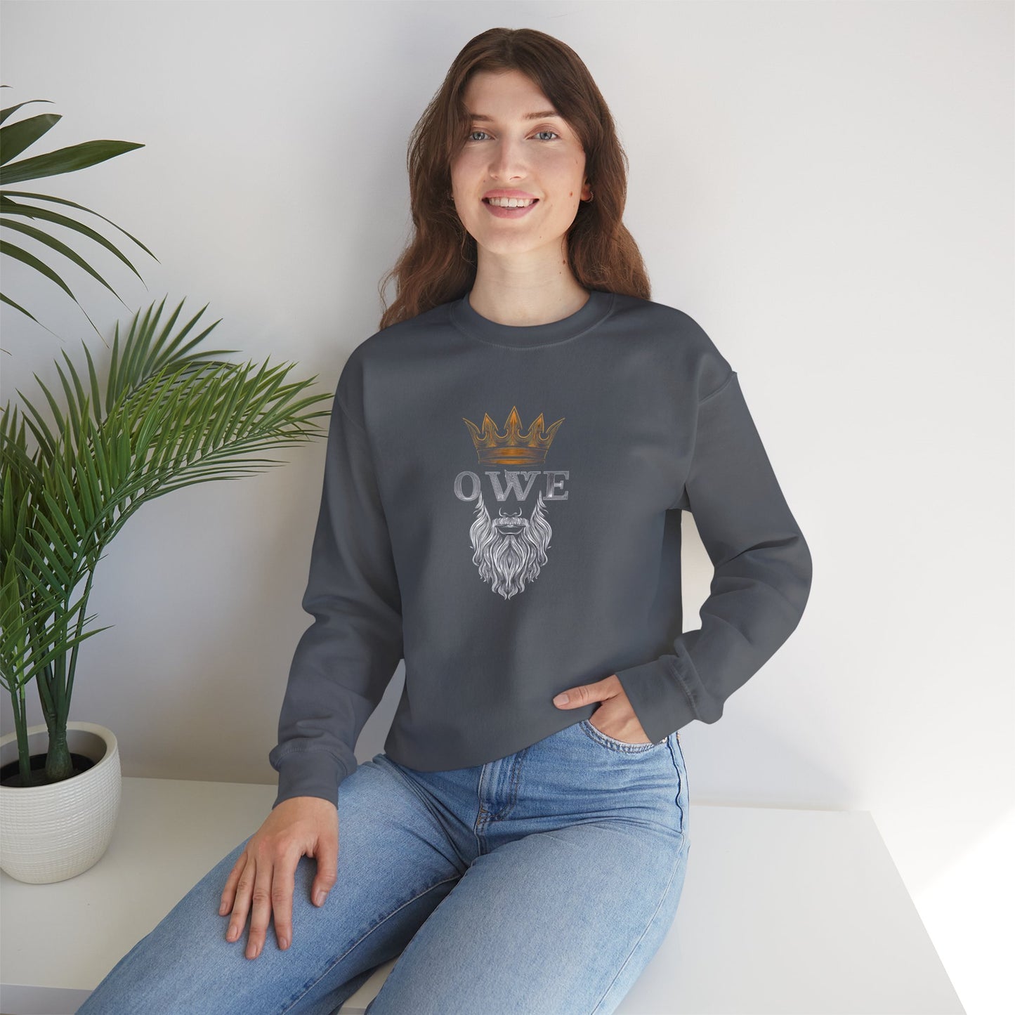 OWE Heavy Blend Crewneck – Built for Comfort. Backed by Grind.*