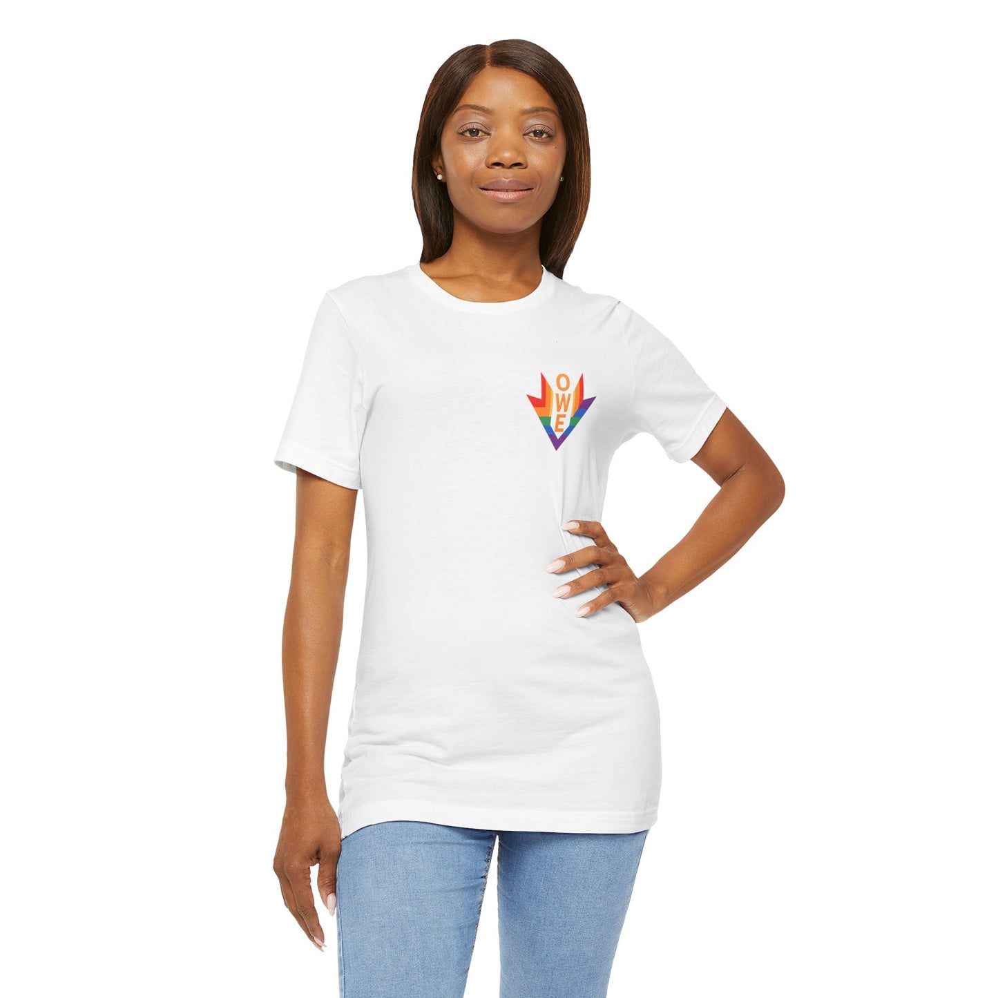 Pride Statement Tee - Unisex Short Sleeve T-Shirt, LGBTQ+ Apparel, Pride Month Clothing, Casual Wear, Everyday Comfort