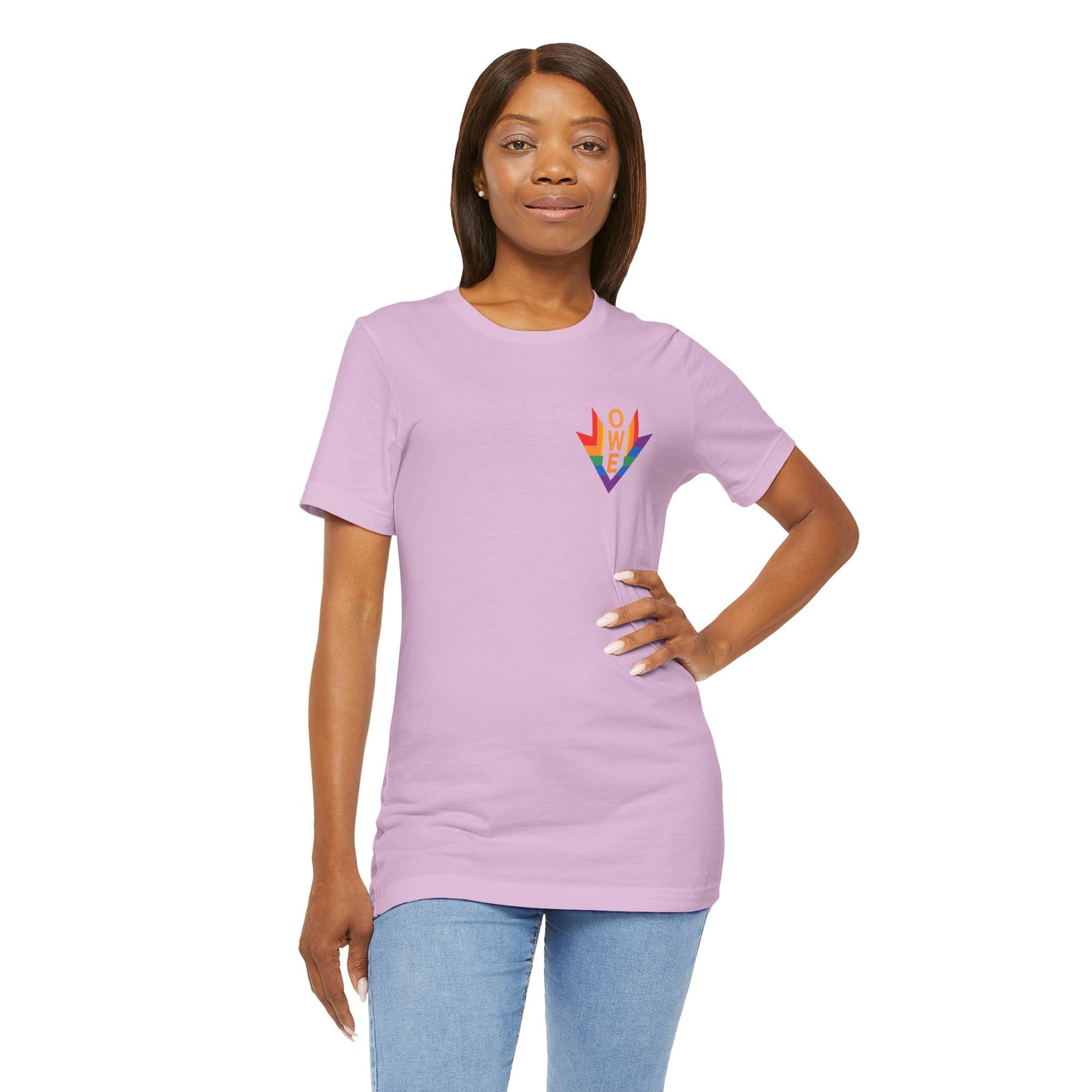 Pride Statement Tee - Unisex Short Sleeve T-Shirt, LGBTQ+ Apparel, Pride Month Clothing, Casual Wear, Everyday Comfort