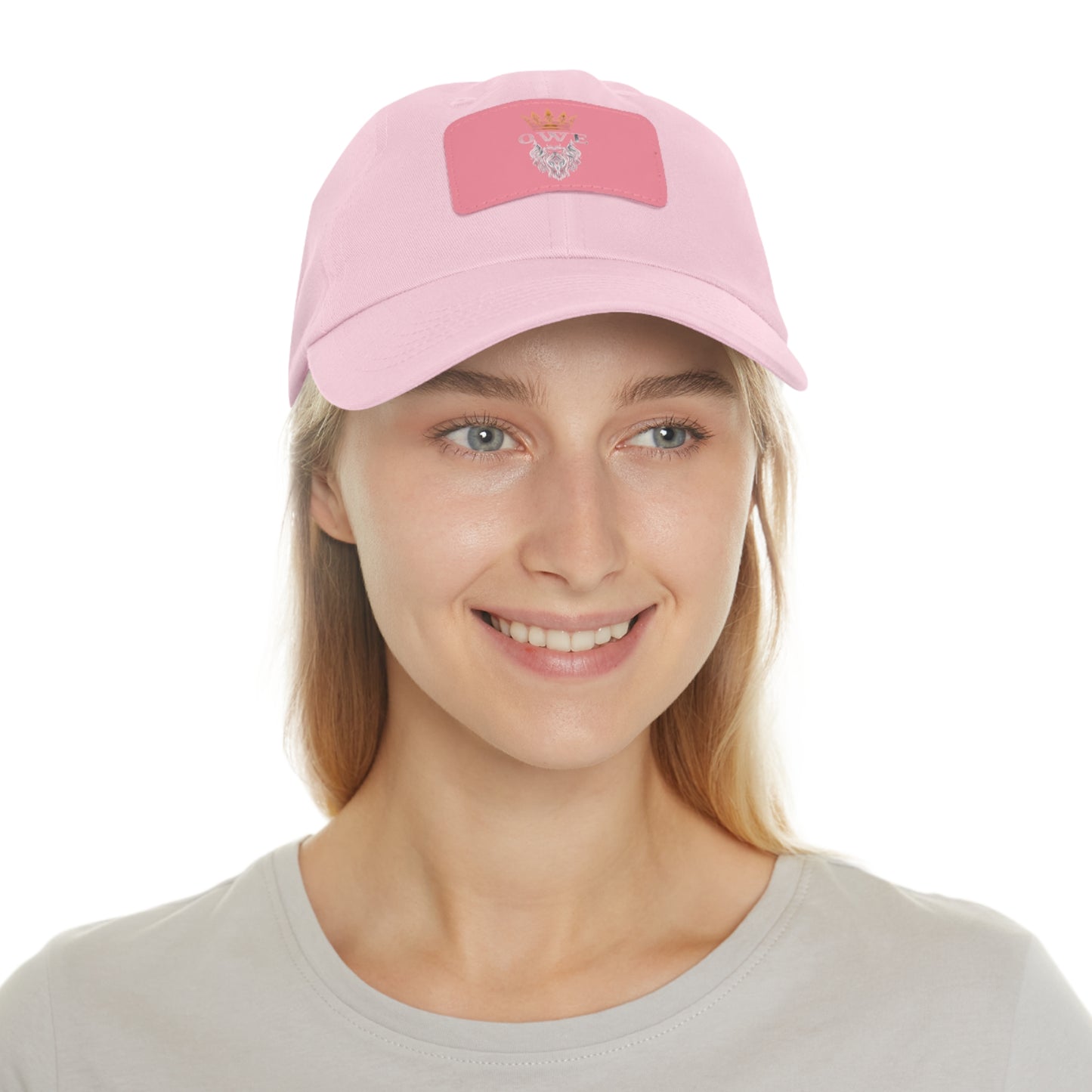 O*W*E* - Dad Hat with Leather Patch (Rectangle)