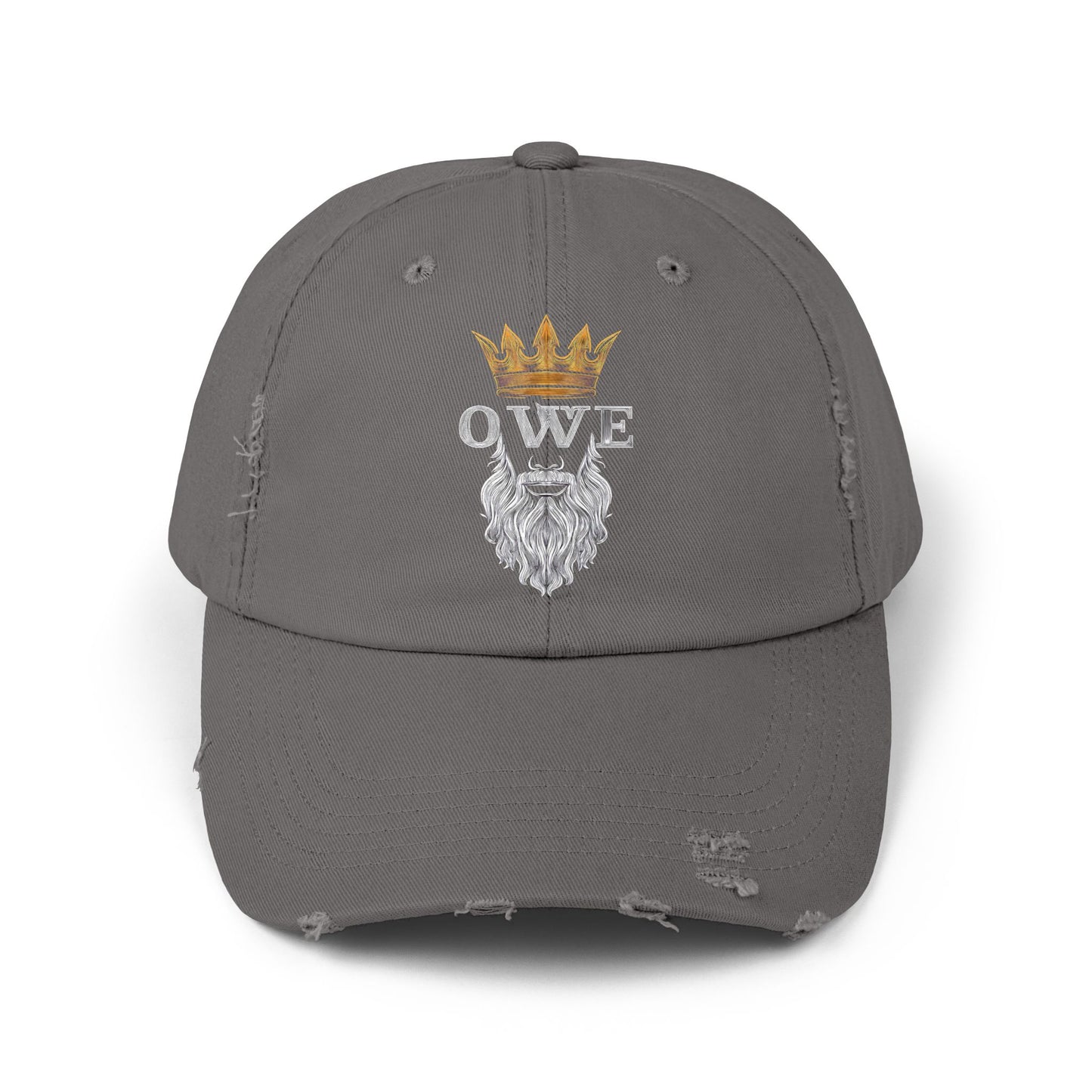OWE Distressed Cap – Worn In. Dialed In. Outworking Everyone.*