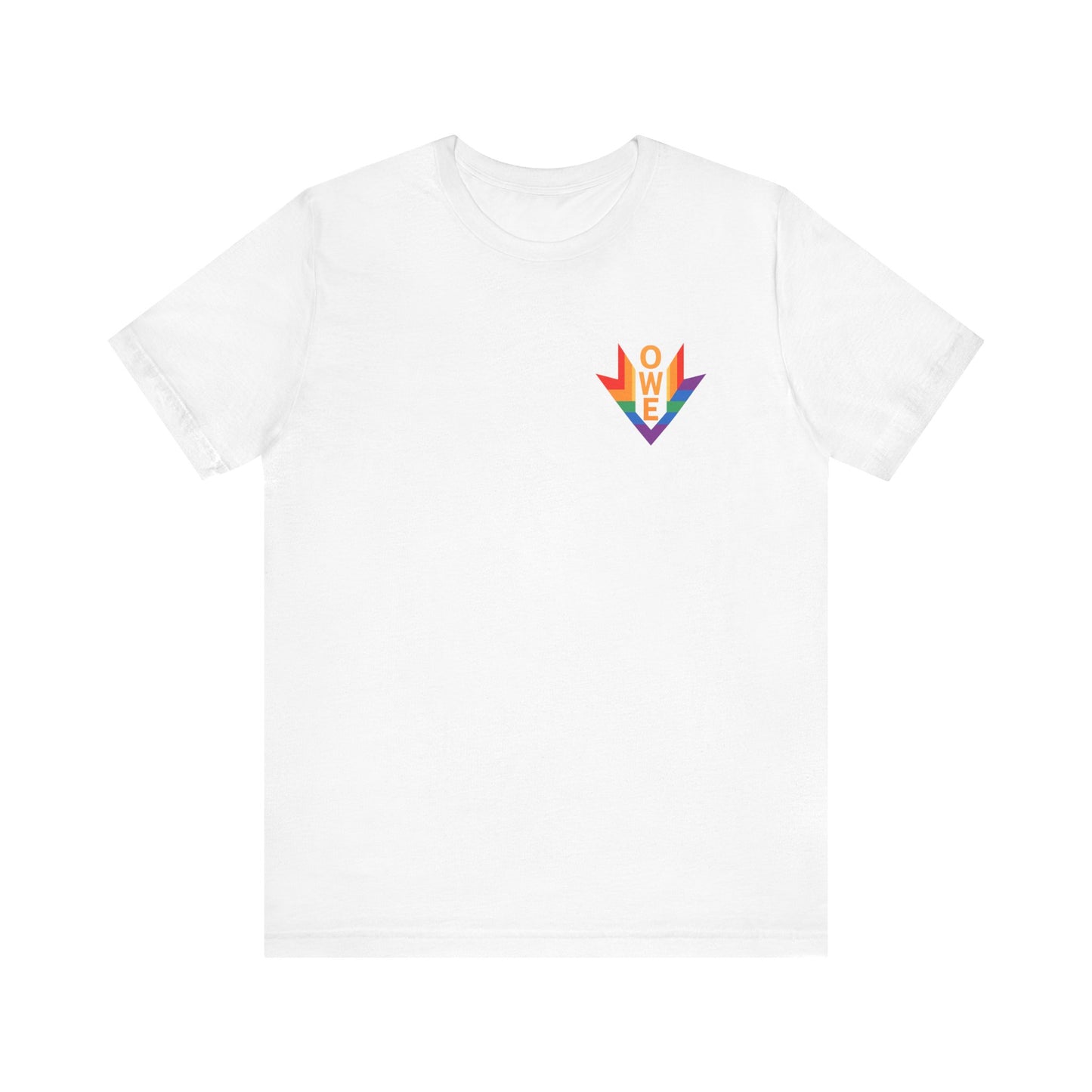 Pride Statement Tee - Unisex Short Sleeve T-Shirt, LGBTQ+ Apparel, Pride Month Clothing, Casual Wear, Everyday Comfort