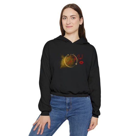 Sexy Mess Cinched Hoodie – Cozy Confidence with a Curve-Hugging Edge