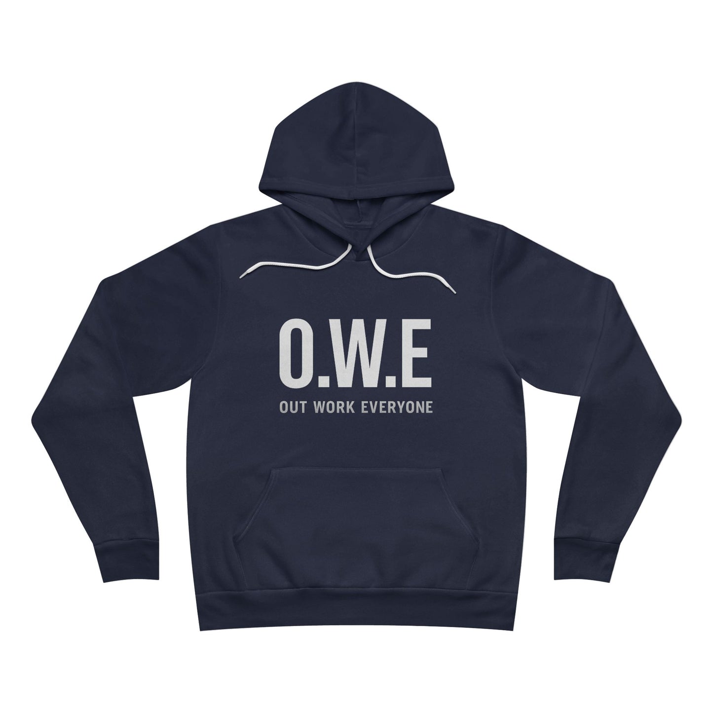 O.W.E. Women’s Hoodie – “Out Work Everyone” (Royal Blue)