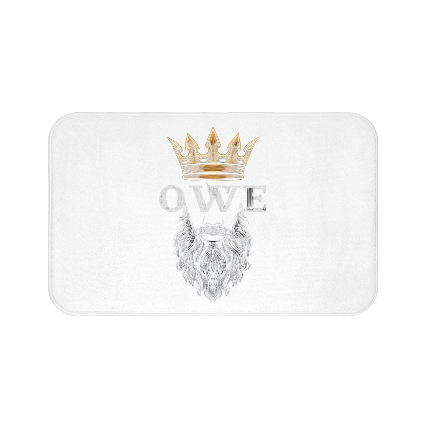 Majestic King Bath Mat – Rule Your Space with OWE Royalty