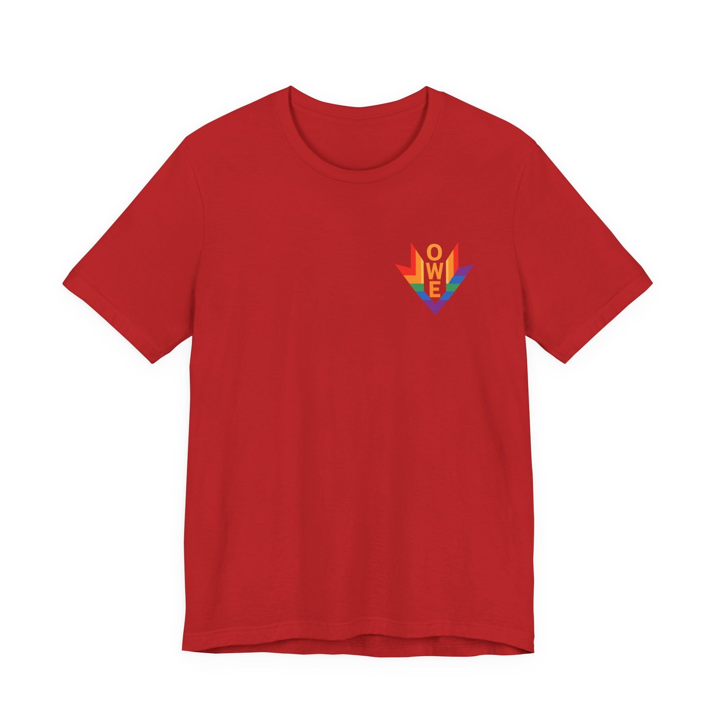 Pride Statement Tee - Unisex Short Sleeve T-Shirt, LGBTQ+ Apparel, Pride Month Clothing, Casual Wear, Everyday Comfort
