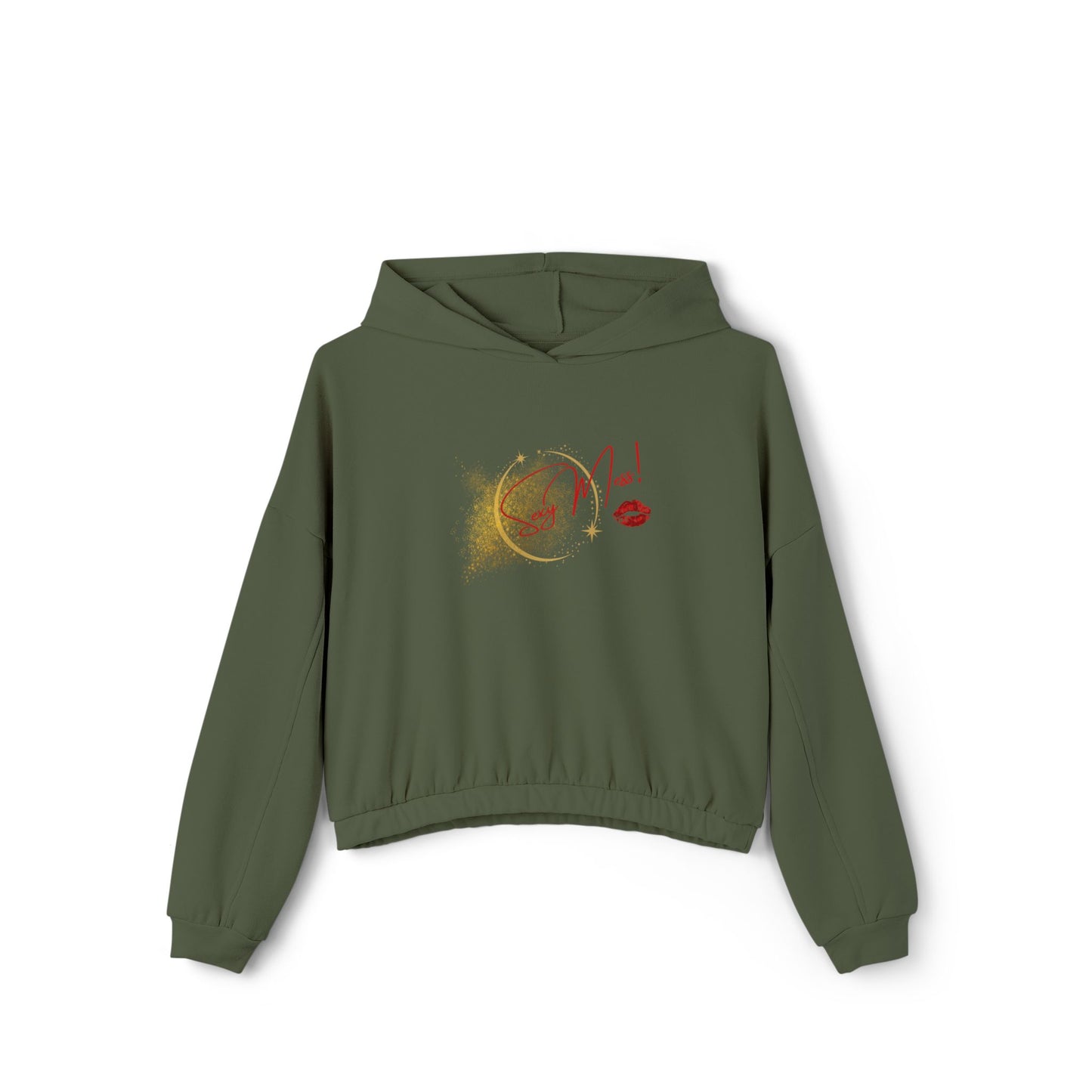 Sexy Mess Cinched Hoodie – Cozy Confidence with a Curve-Hugging Edge