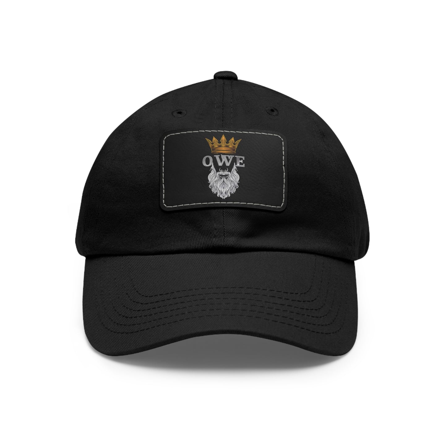 O*W*E* - Dad Hat with Leather Patch (Rectangle)