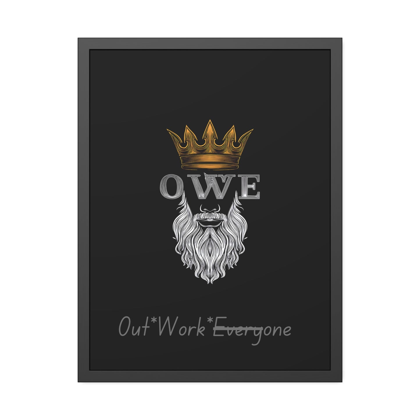 O*W*E* - Framed Paper Posters