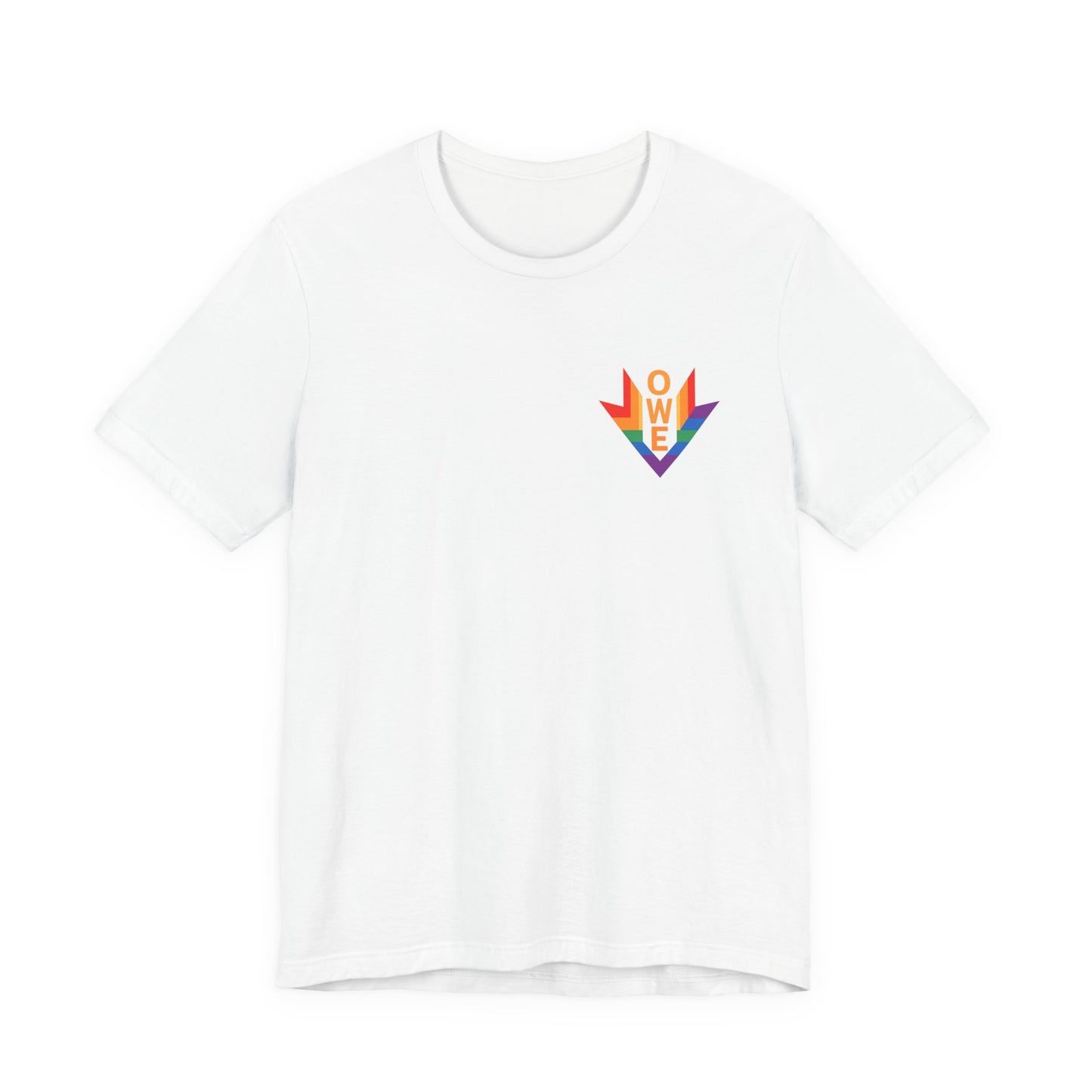 Pride Statement Tee - Unisex Short Sleeve T-Shirt, LGBTQ+ Apparel, Pride Month Clothing, Casual Wear, Everyday Comfort