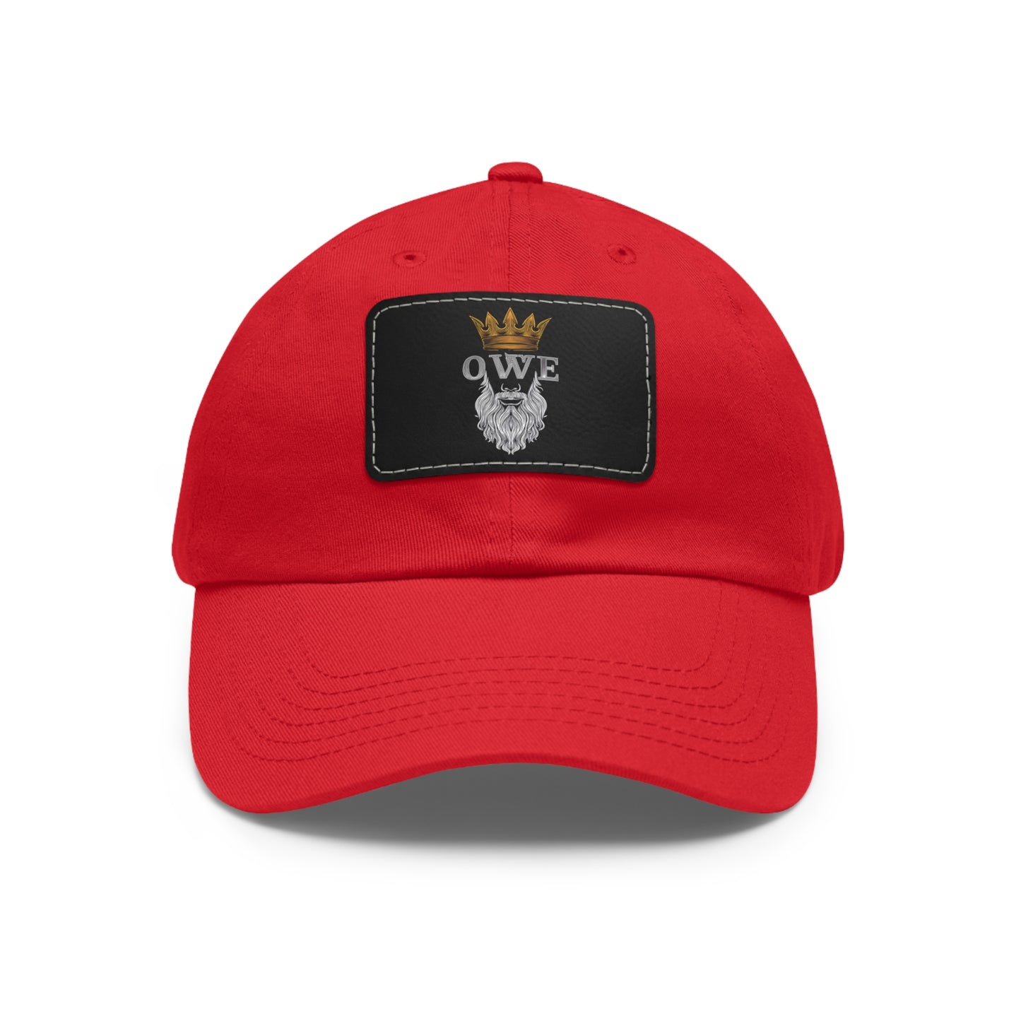 O*W*E* - Dad Hat with Leather Patch (Rectangle)