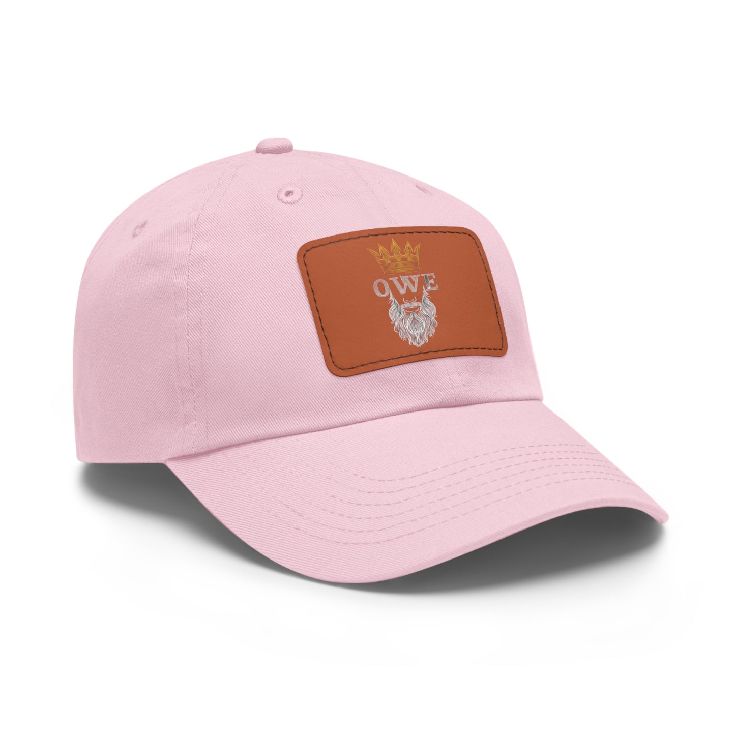 O*W*E* - Dad Hat with Leather Patch (Rectangle)