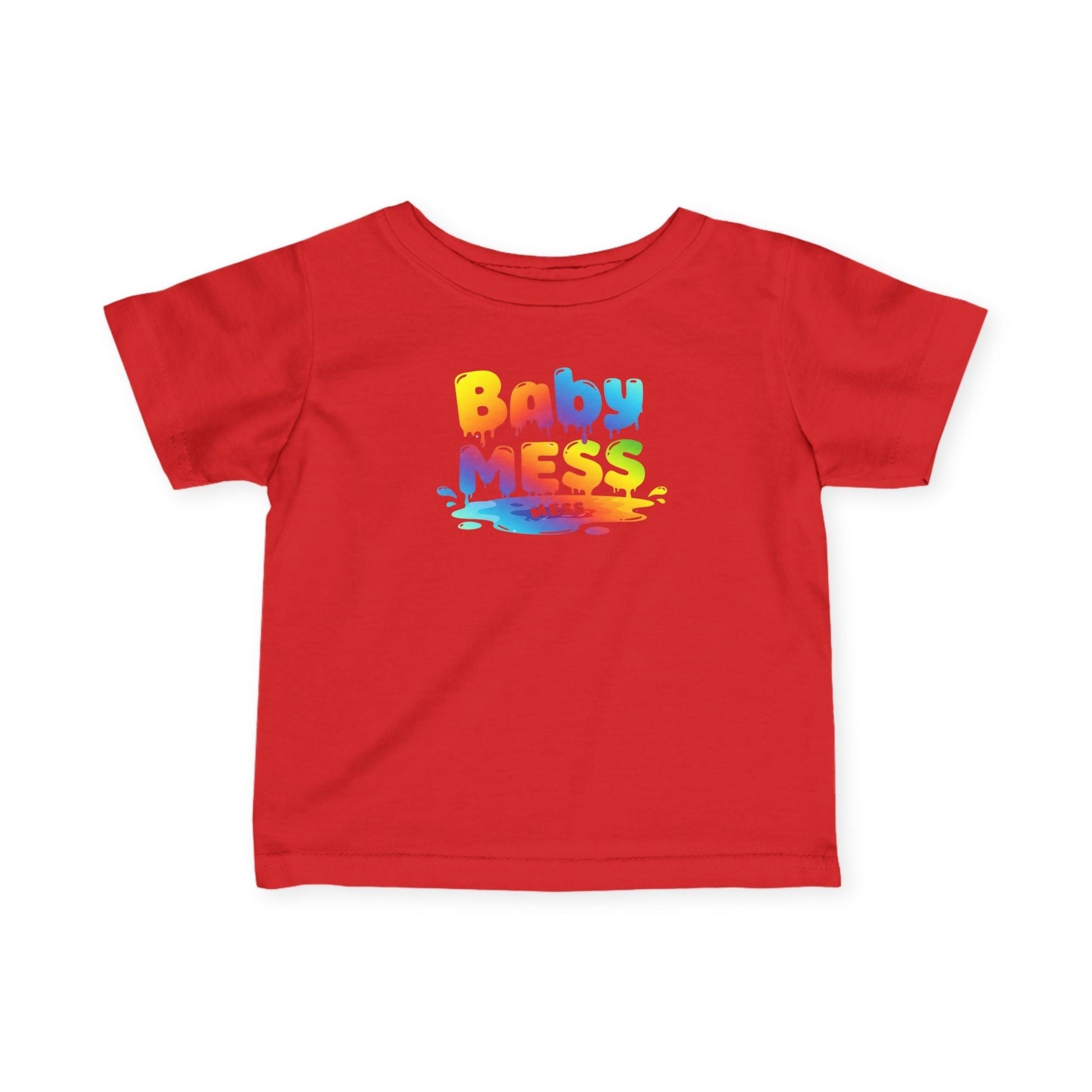 Baby Mess Infant Tee – Tiny Style, Big Personality by Out.Work.Everyone – Kids clothes
