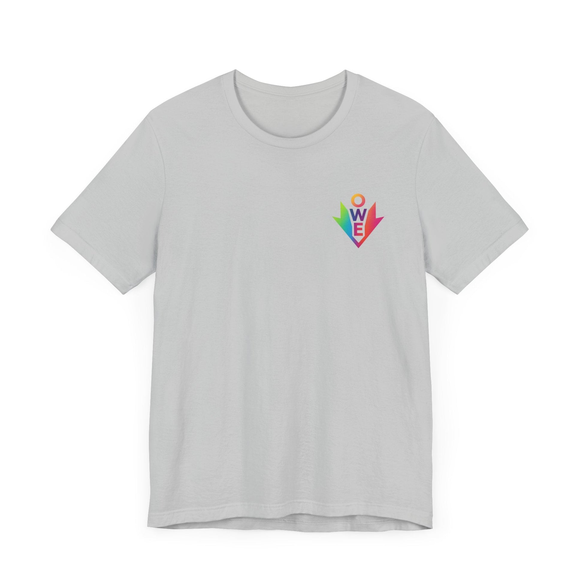 Colorful OWE Unisex Jersey Tee - Casual & Fun Style for Everyday Wear by Out.Work.Everyone – T-Shirt
