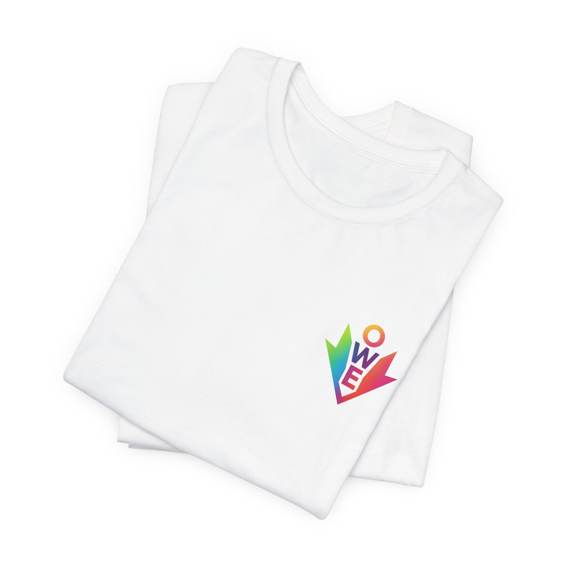 Colorful OWE Unisex Jersey Tee - Casual & Fun Style for Everyday Wear by Out.Work.Everyone – T-Shirt