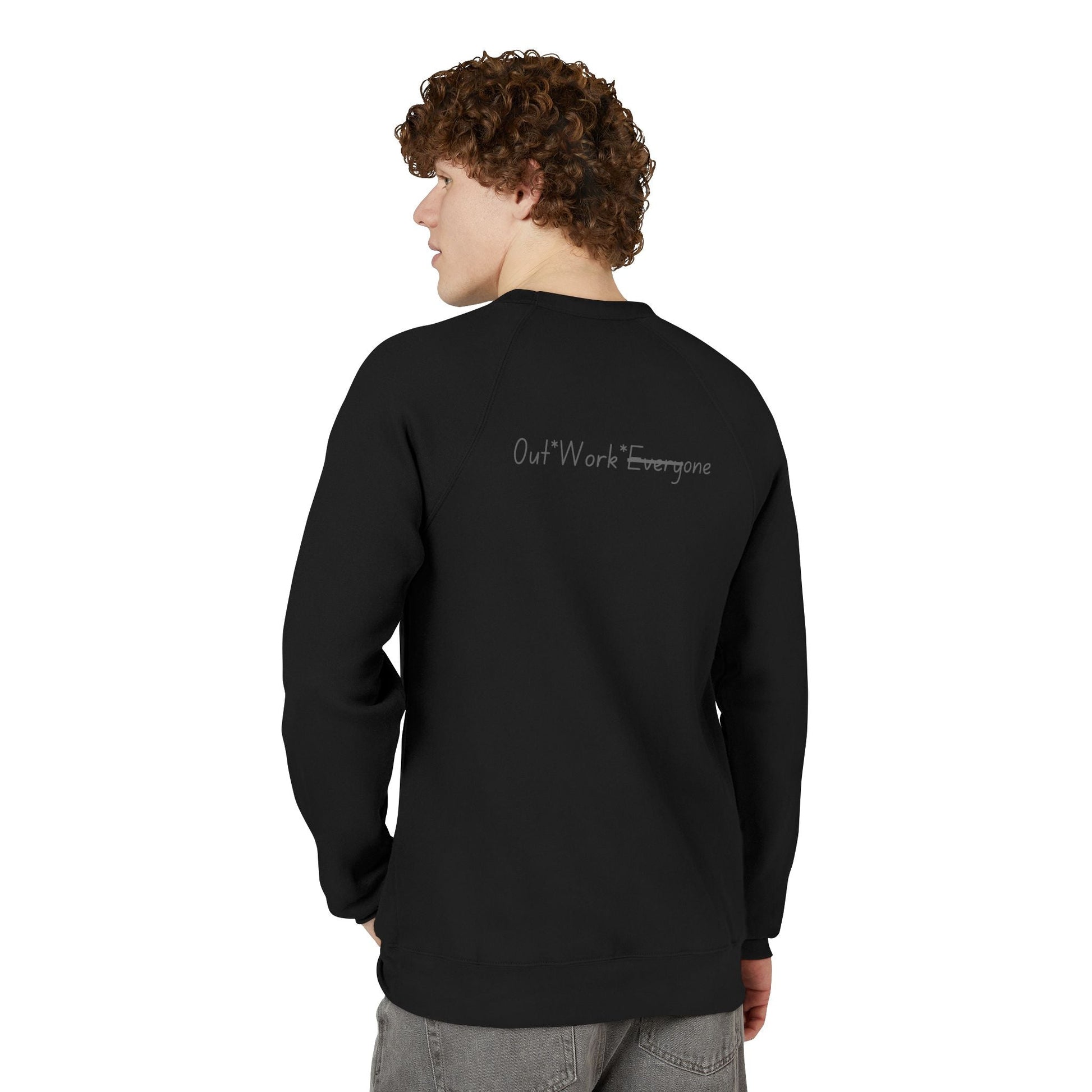Crown Beard Sweatshirt – Premium Unisex Fleece | O.W.E. Streetwear Motivation - Sweatshirt