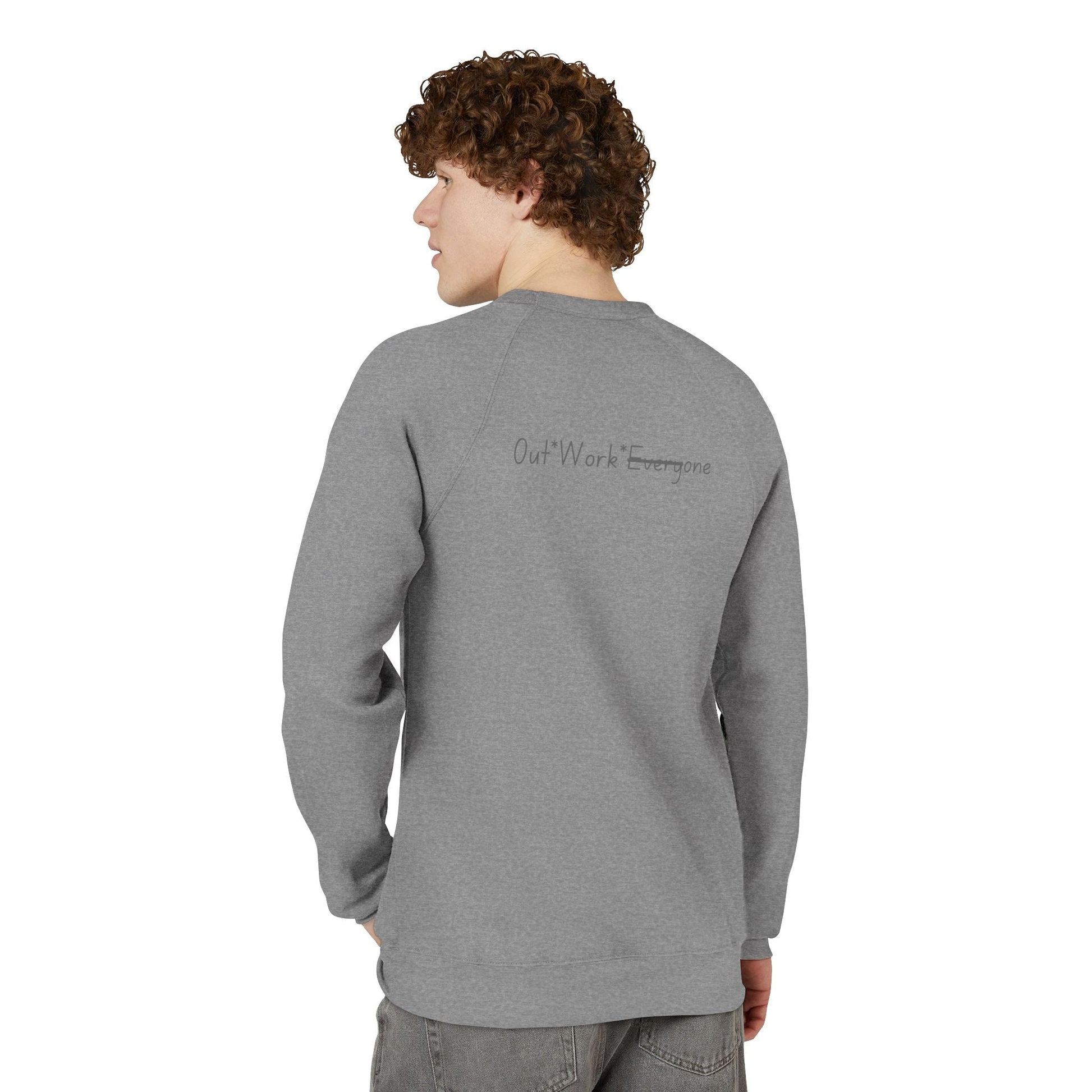 Crown Beard Sweatshirt – Premium Unisex Fleece | O.W.E. Streetwear Motivation - Sweatshirt