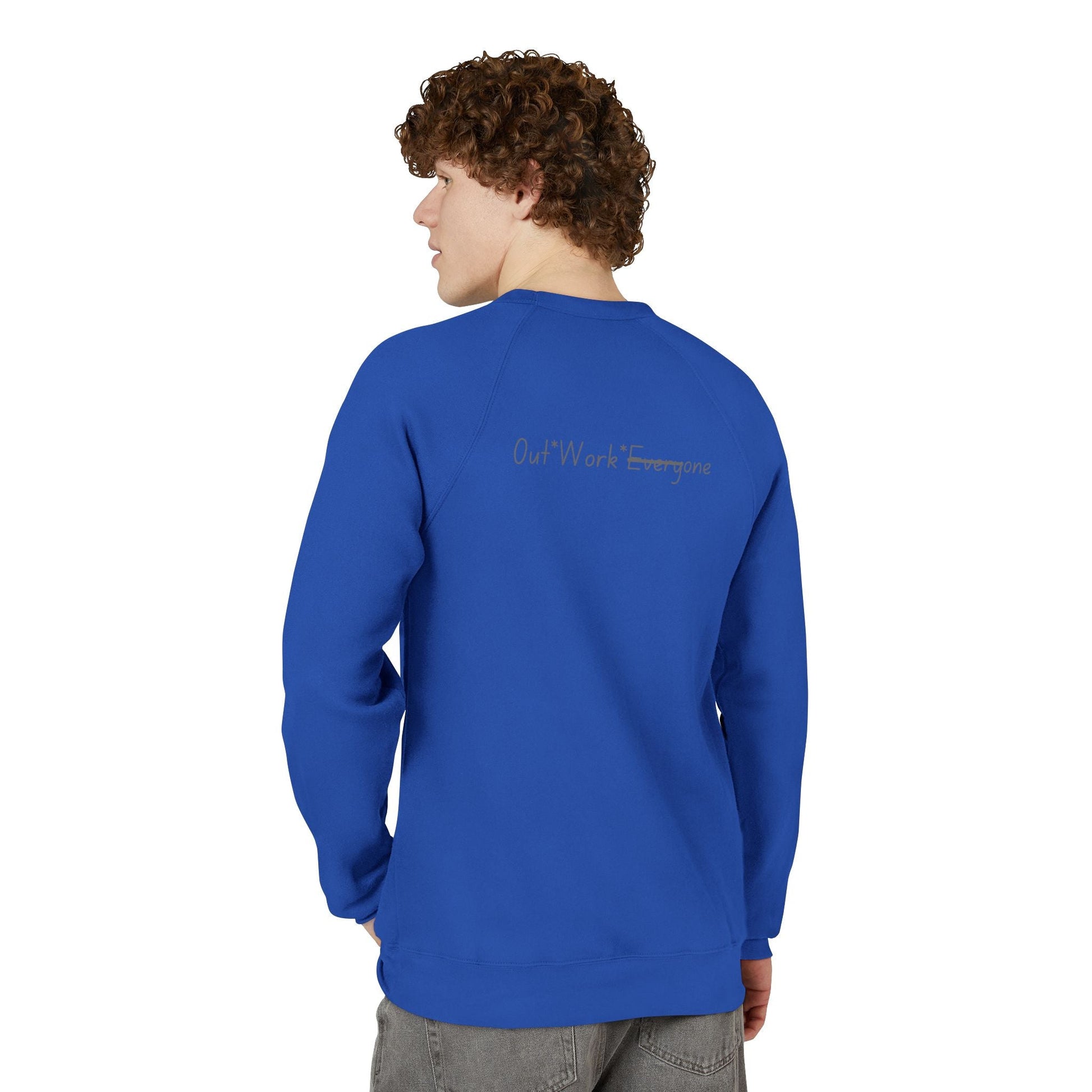 Crown Beard Sweatshirt – Premium Unisex Fleece | O.W.E. Streetwear Motivation - Sweatshirt