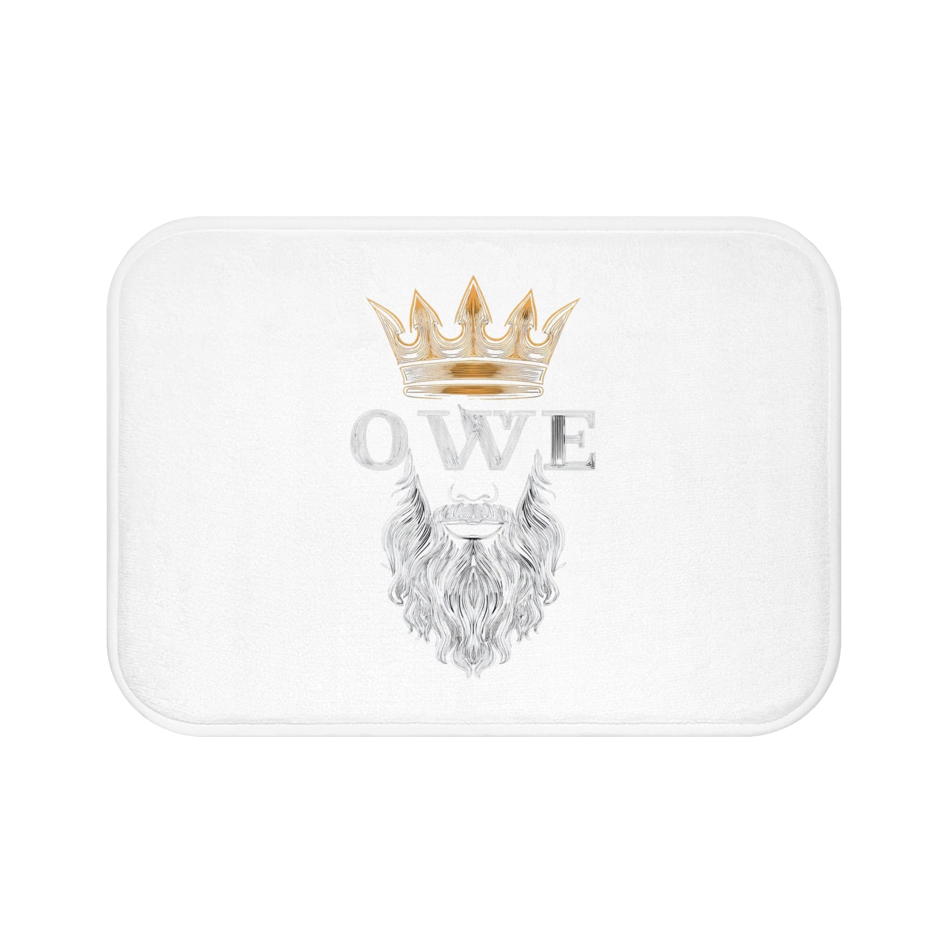 Majestic King Bath Mat – Rule Your Space with OWE Royalty by Out.Work.Everyone – Home Decor