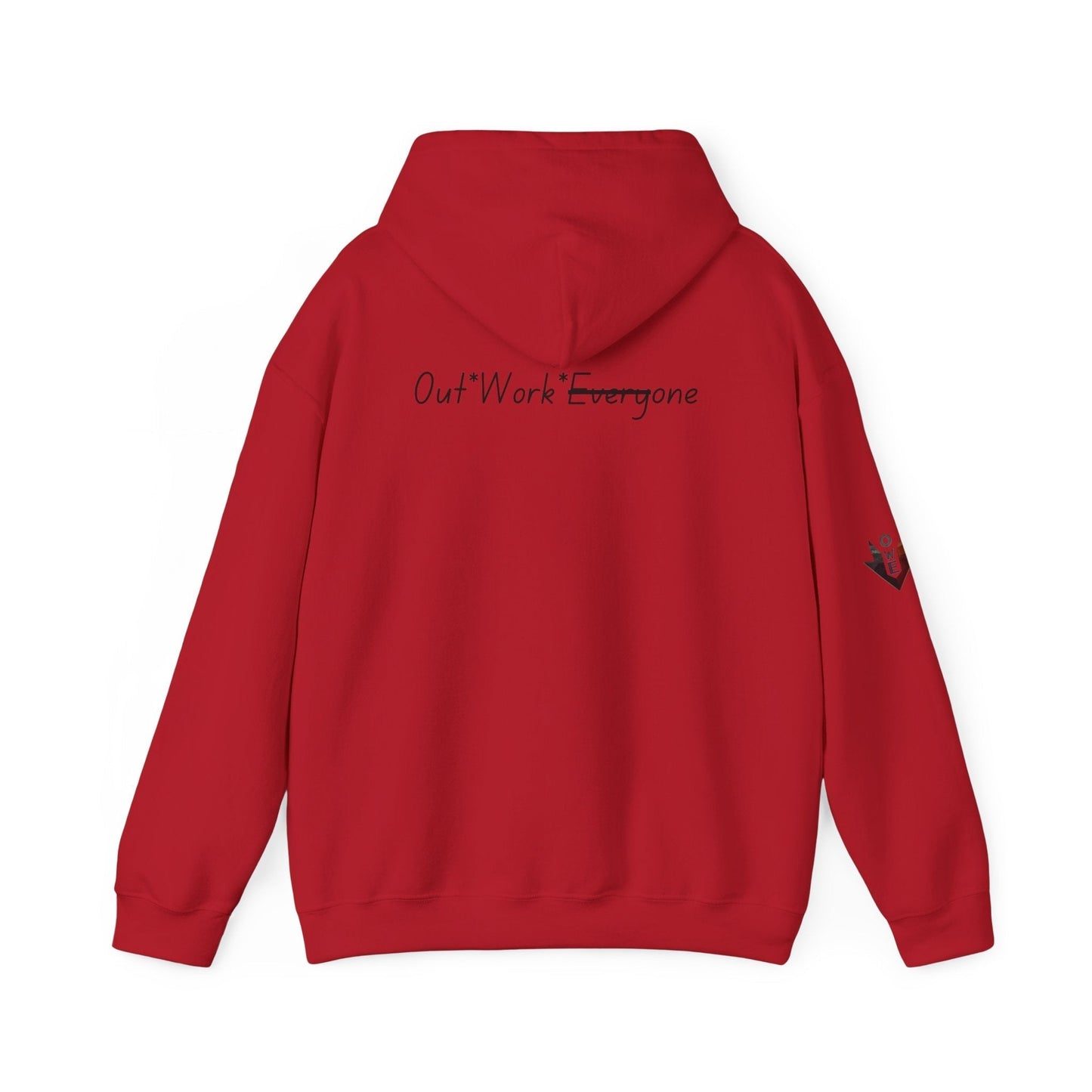 OWE Arrow Hoodie – Built for the Climb. Branded for the Mindset. by Out.Work.Everyone – Hoodie