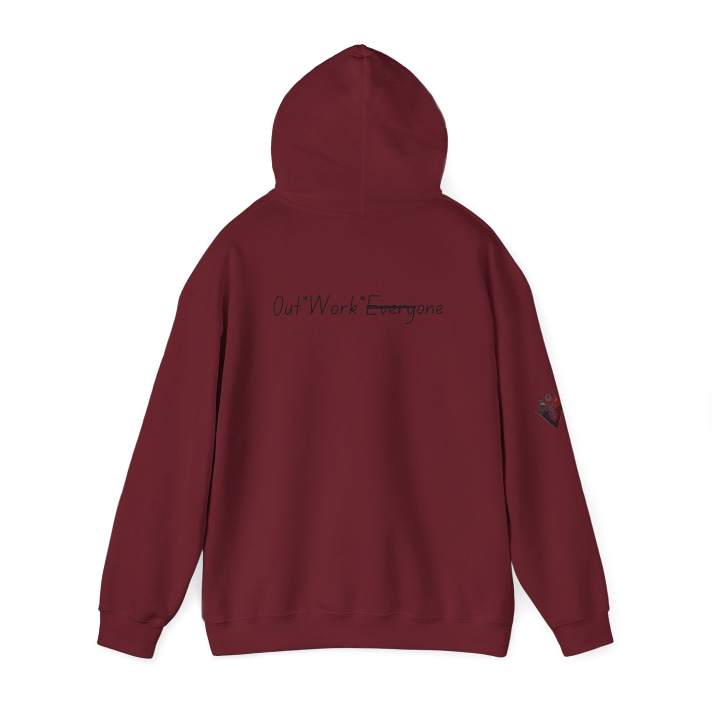 OWE Arrow Hoodie – Built for the Climb. Branded for the Mindset. by Out.Work.Everyone – Hoodie