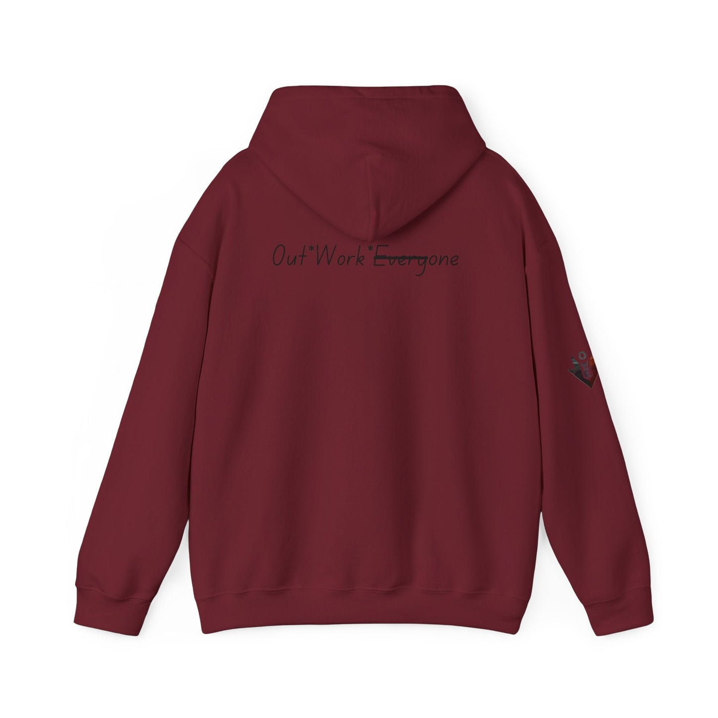 OWE Arrow Hoodie – Built for the Climb. Branded for the Mindset. by Out.Work.Everyone – Hoodie