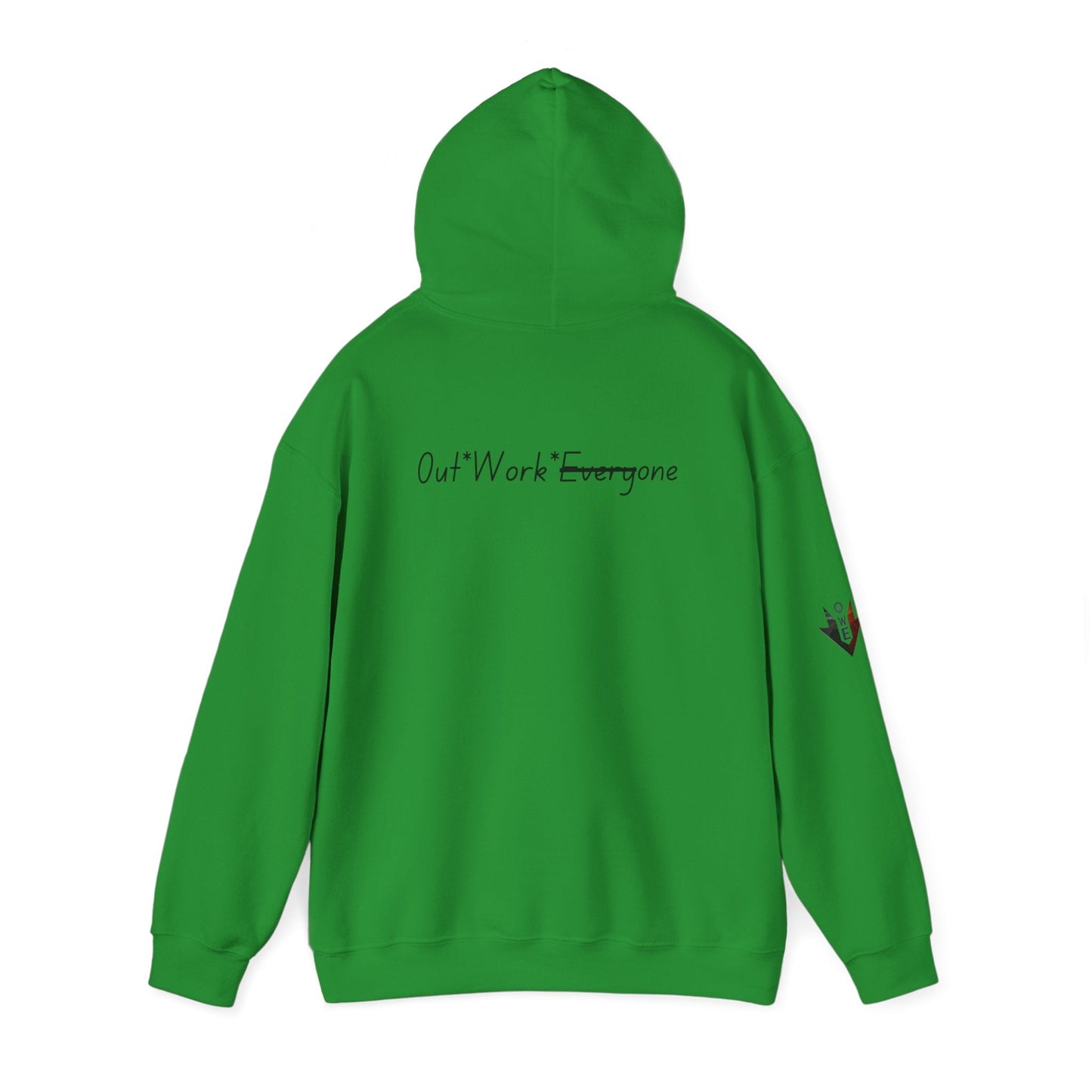 OWE Arrow Hoodie – Built for the Climb. Branded for the Mindset. by Out.Work.Everyone – Hoodie