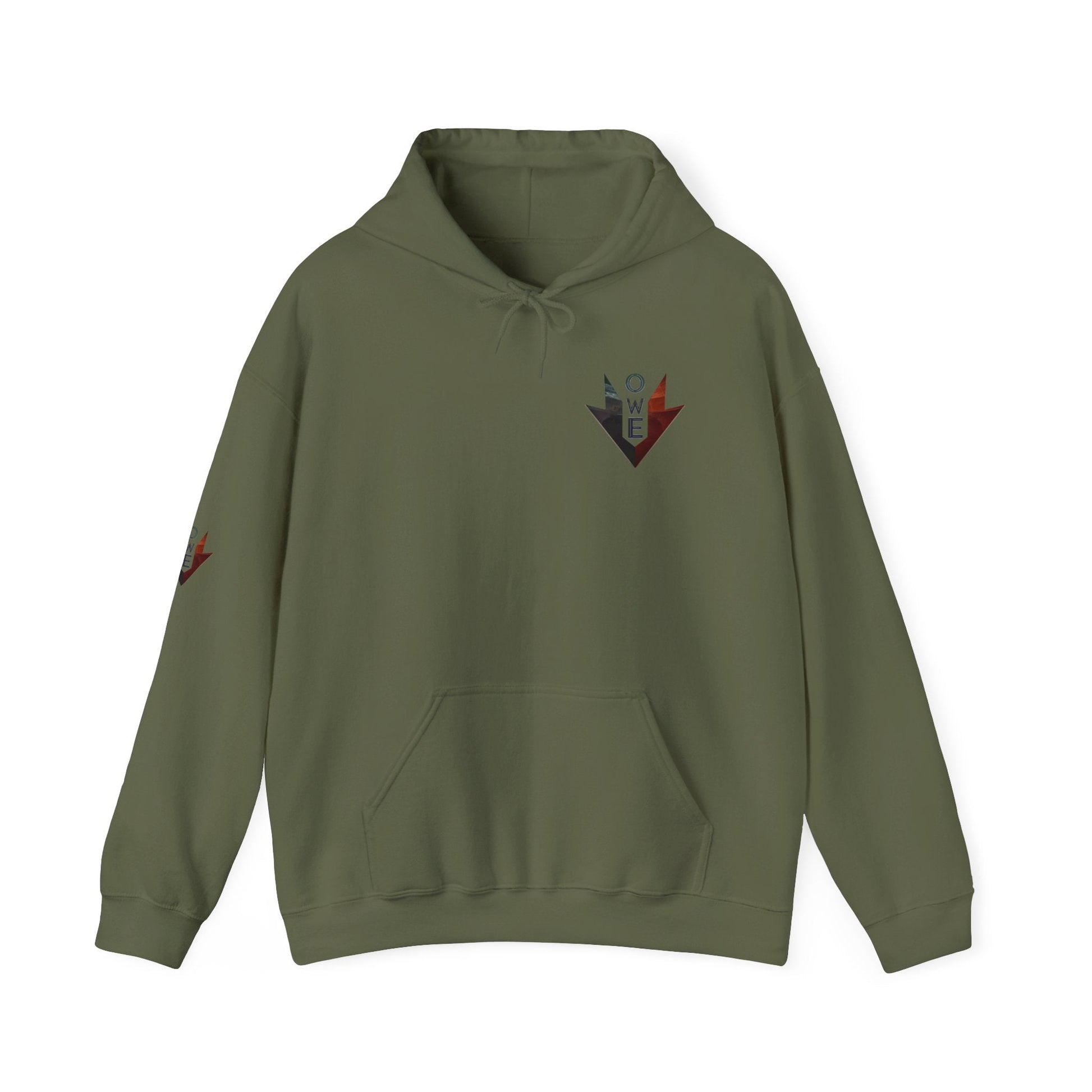 OWE Arrow Hoodie – Built for the Climb. Branded for the Mindset. by Out.Work.Everyone – Hoodie