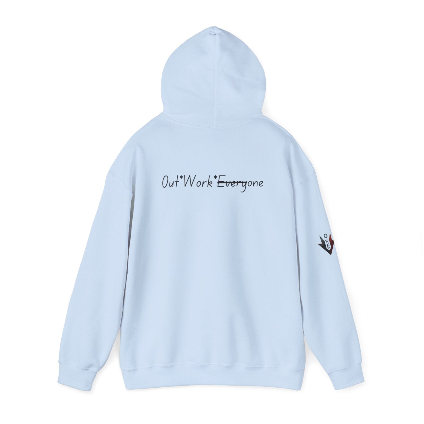 OWE Arrow Hoodie – Built for the Climb. Branded for the Mindset. by Out.Work.Everyone – Hoodie