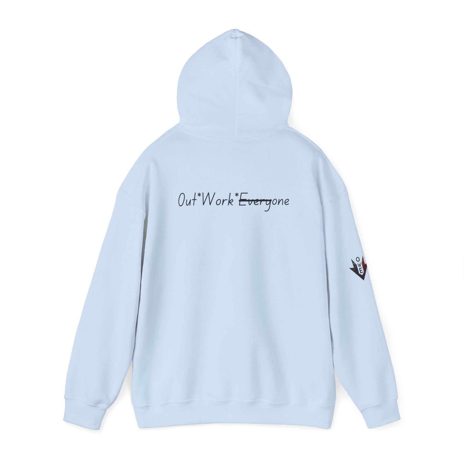 OWE Arrow Hoodie – Built for the Climb. Branded for the Mindset. by Out.Work.Everyone – Hoodie
