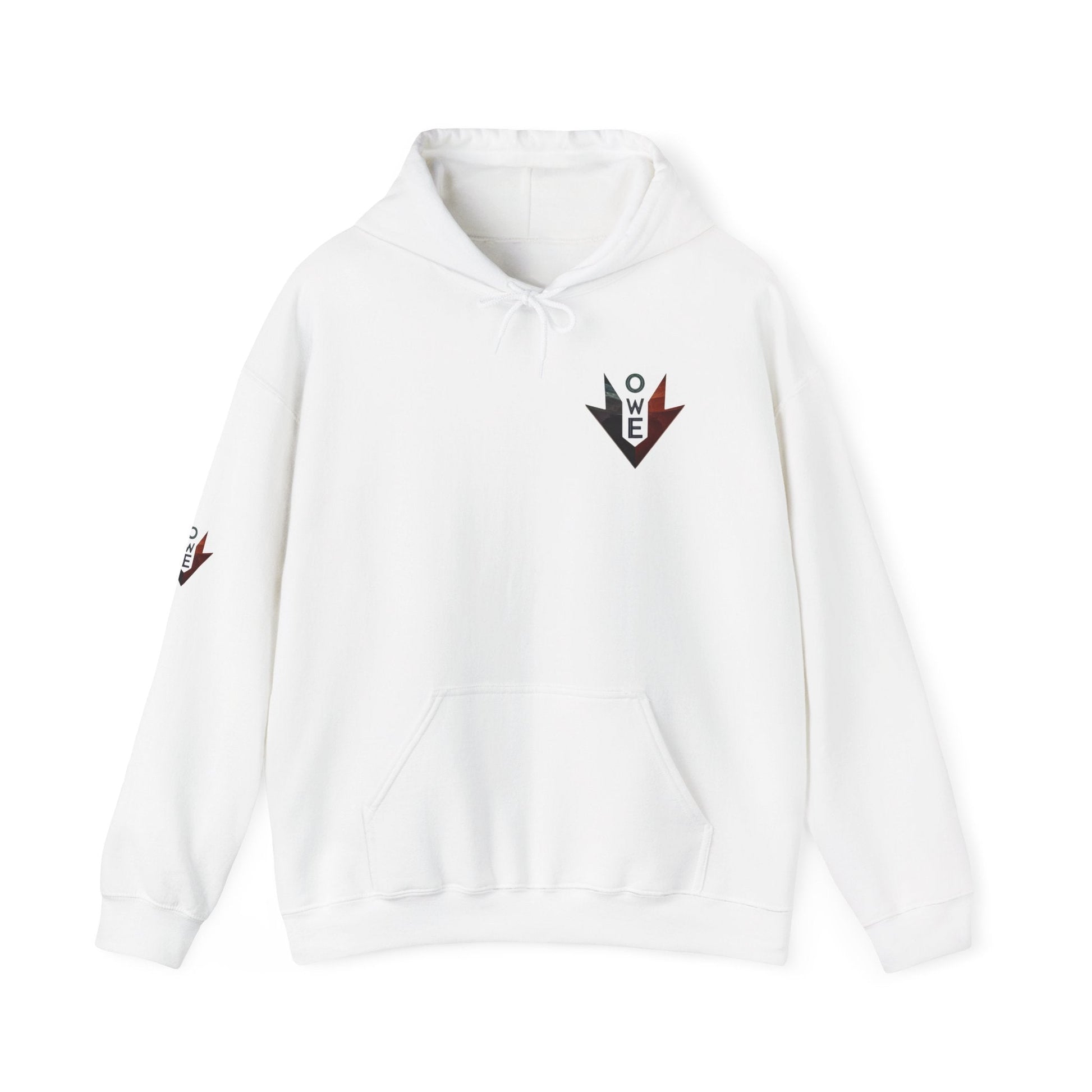 OWE Arrow Hoodie – Built for the Climb. Branded for the Mindset. by Out.Work.Everyone – Hoodie
