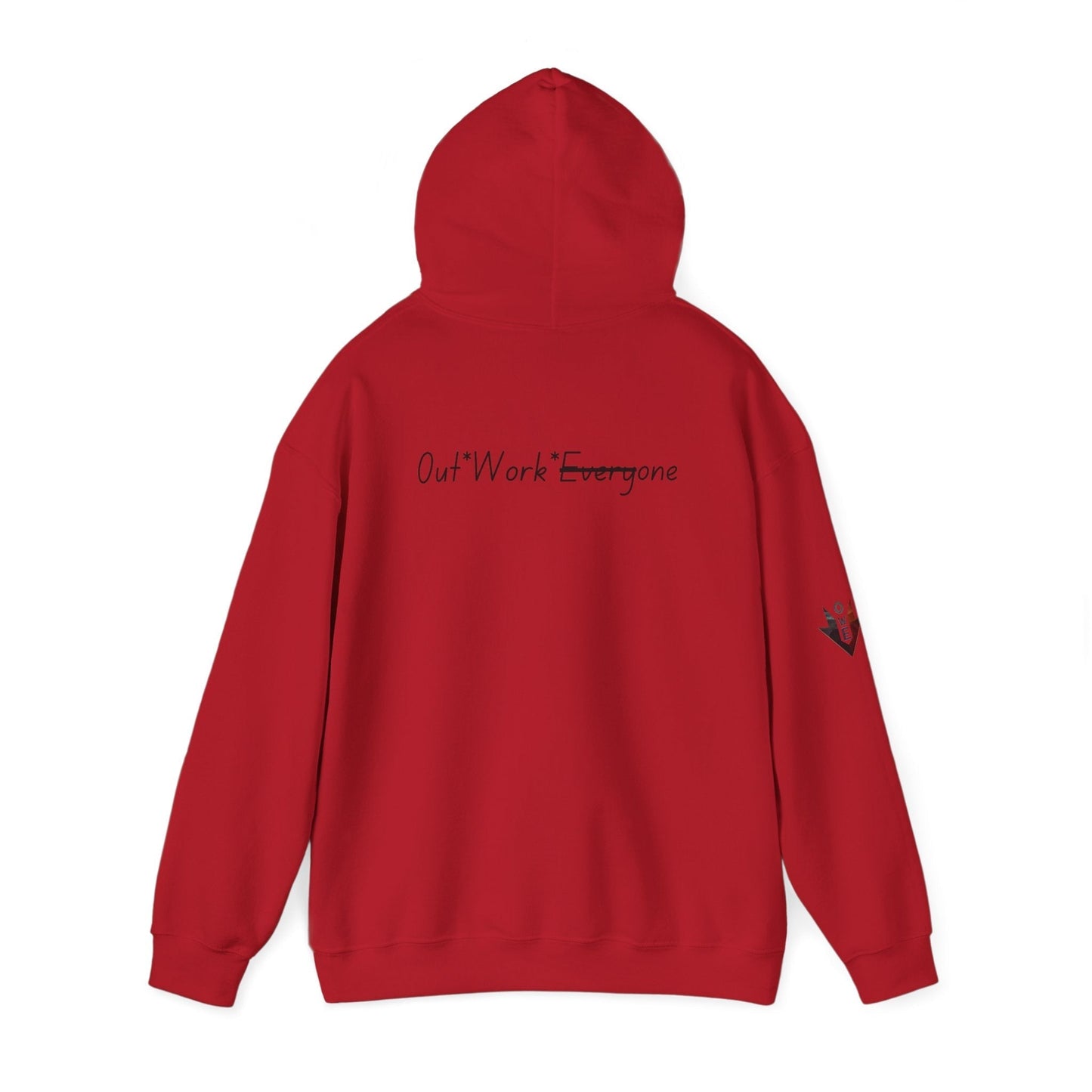 OWE Arrow Hoodie – Built for the Climb. Branded for the Mindset. by Out.Work.Everyone – Hoodie