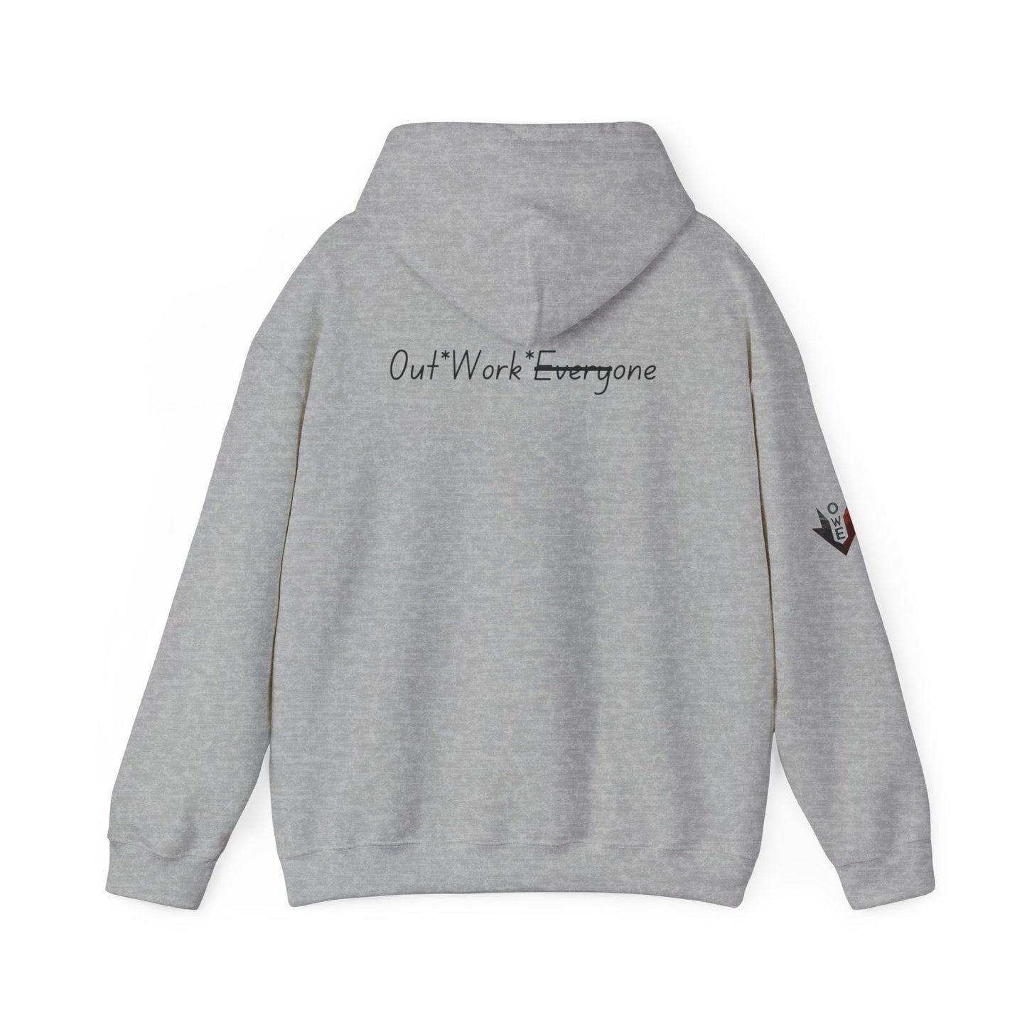 OWE Arrow Hoodie – Built for the Climb. Branded for the Mindset. by Out.Work.Everyone – Hoodie