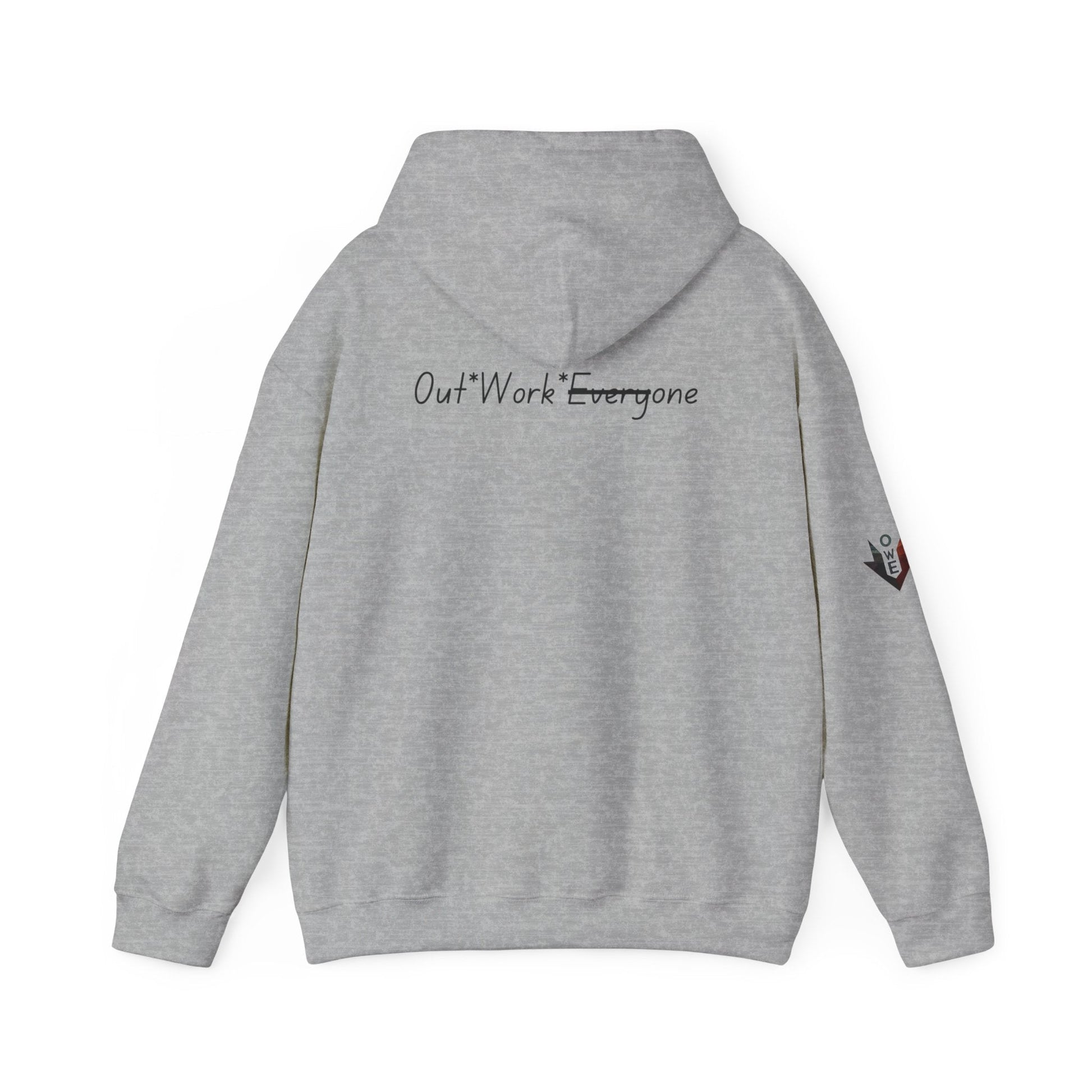 OWE Arrow Hoodie – Built for the Climb. Branded for the Mindset. by Out.Work.Everyone – Hoodie