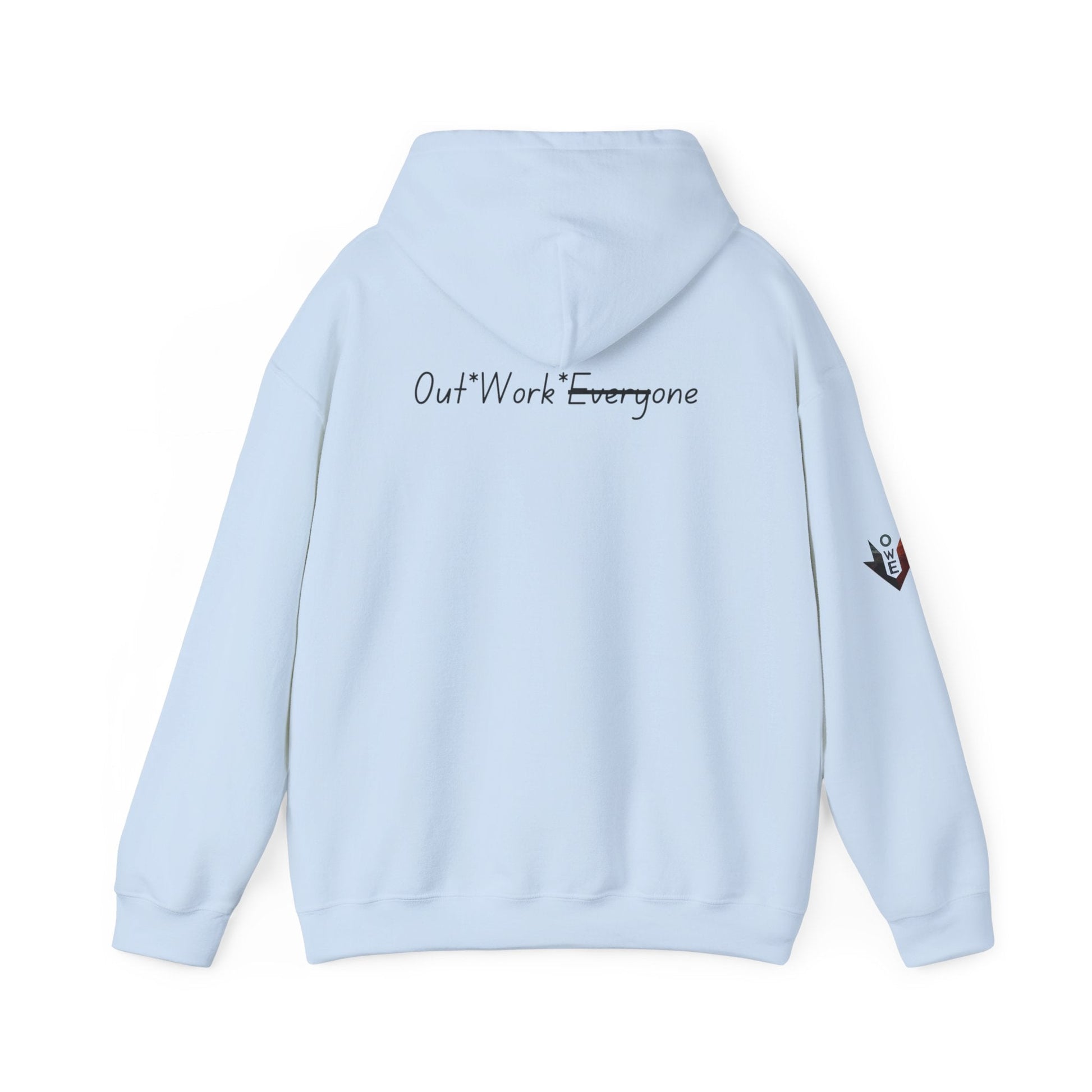 OWE Arrow Hoodie – Built for the Climb. Branded for the Mindset. by Out.Work.Everyone – Hoodie