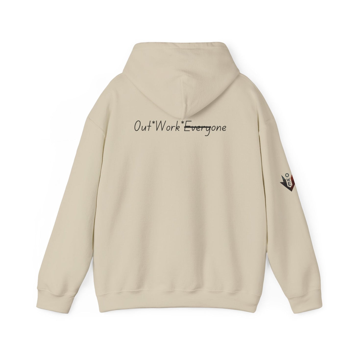 OWE Arrow Hoodie – Built for the Climb. Branded for the Mindset. by Out.Work.Everyone – Hoodie