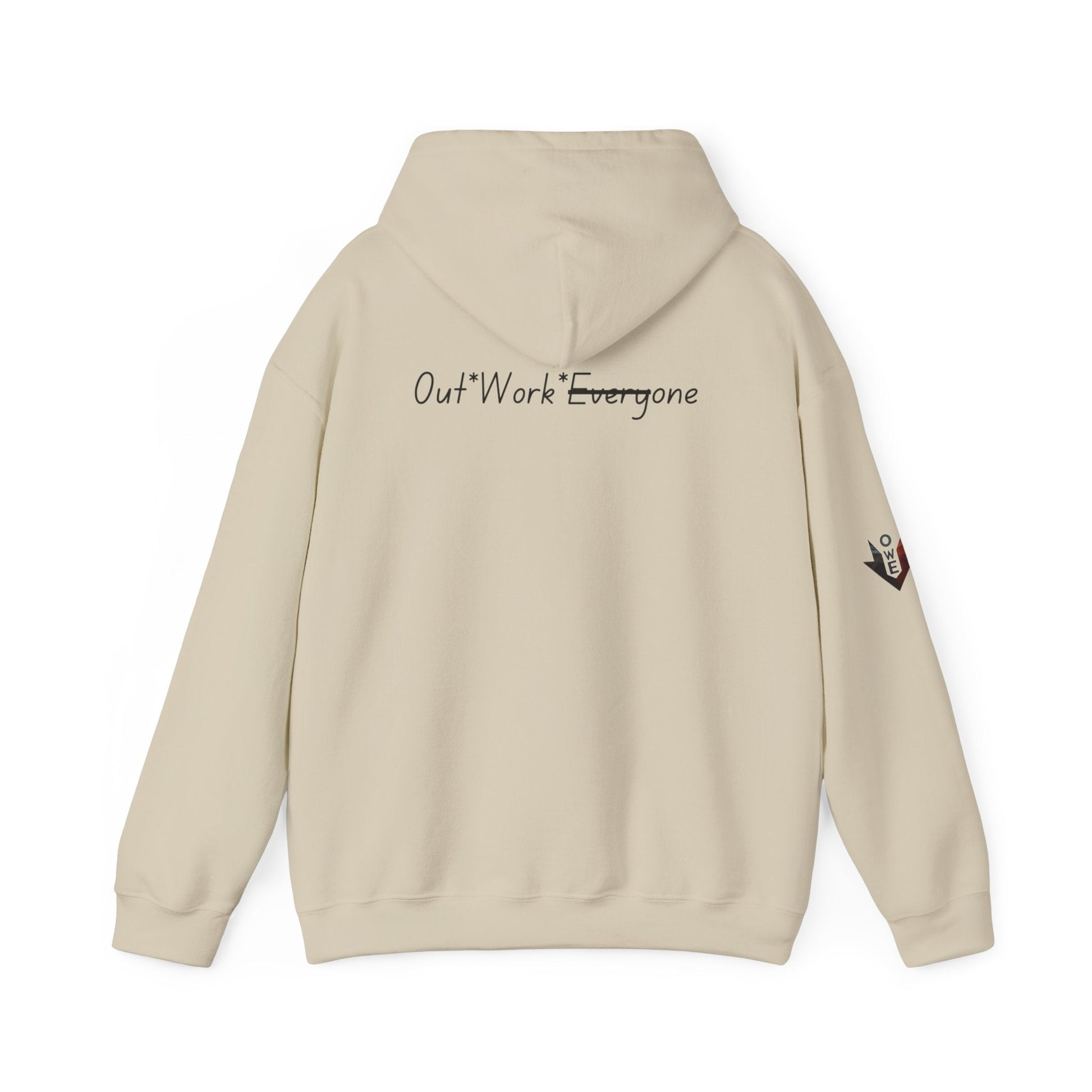 OWE Arrow Hoodie – Built for the Climb. Branded for the Mindset. by Out.Work.Everyone – Hoodie