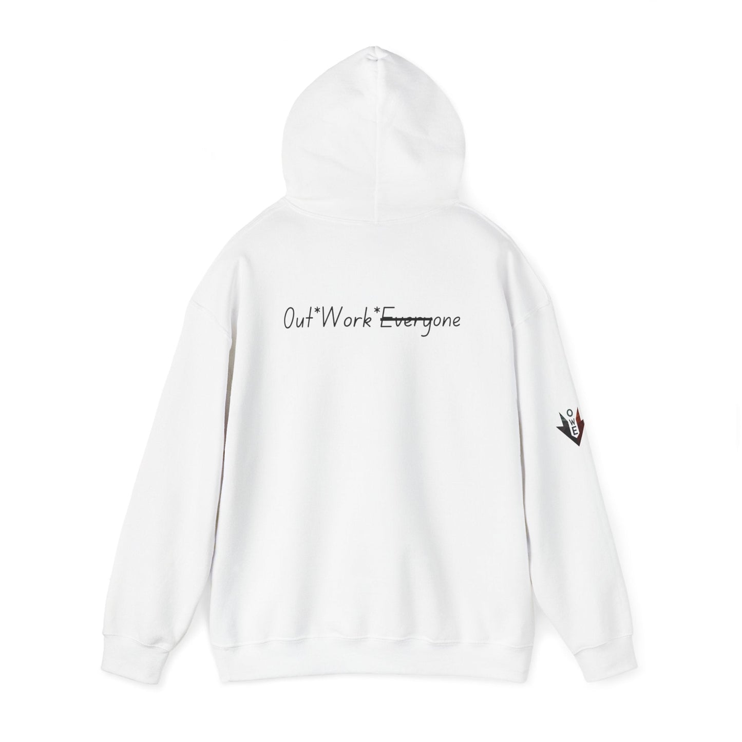 OWE Arrow Hoodie – Built for the Climb. Branded for the Mindset. by Out.Work.Everyone – Hoodie